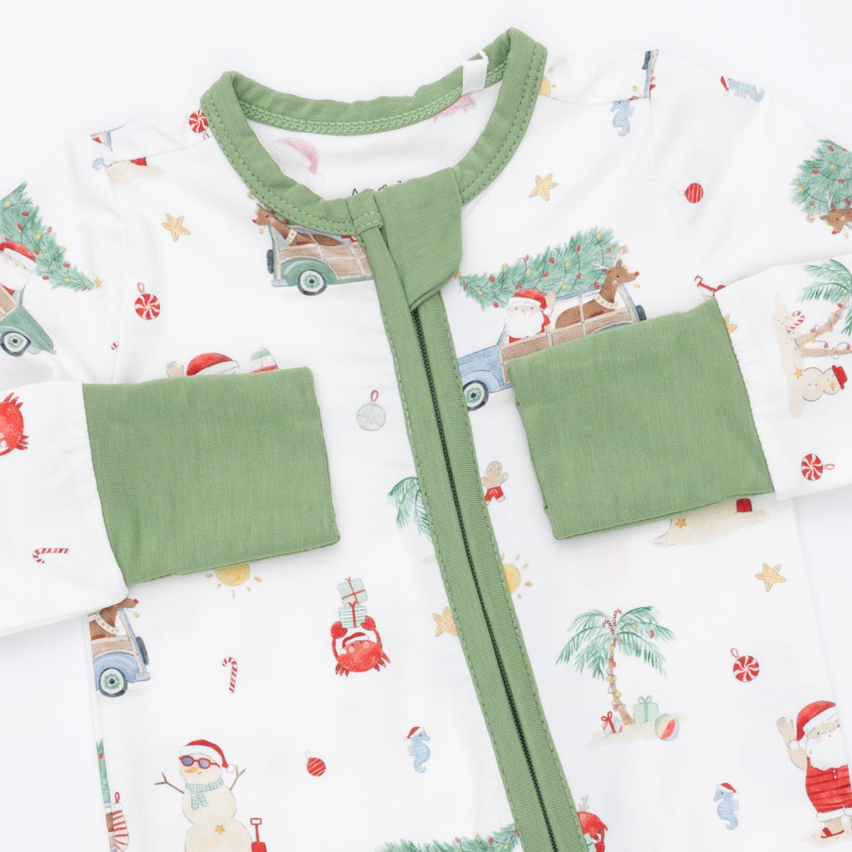 Beach Christmas - Bamboo - Convertible Romper