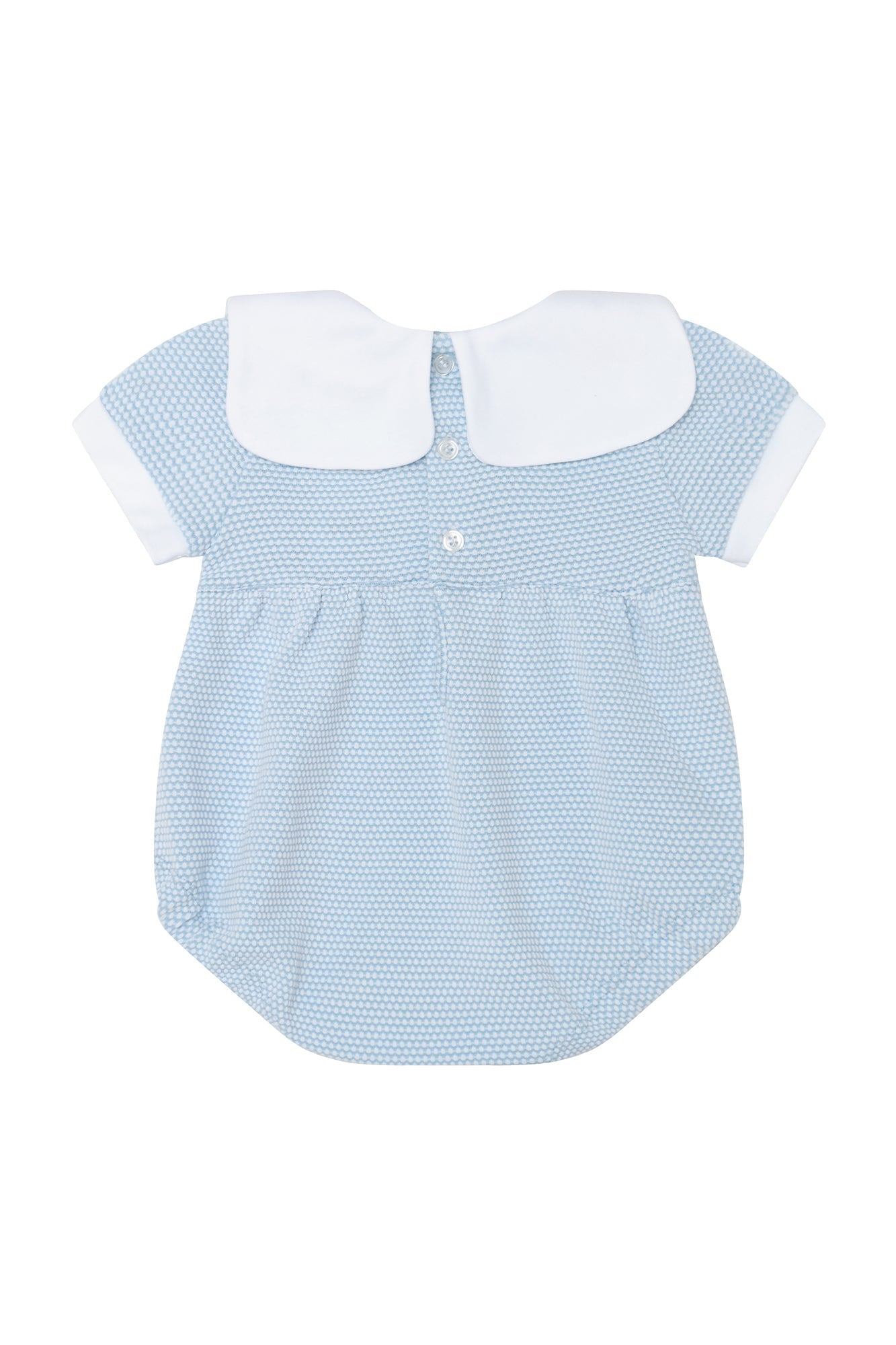 Blue Pima Cotton Baby Bubble