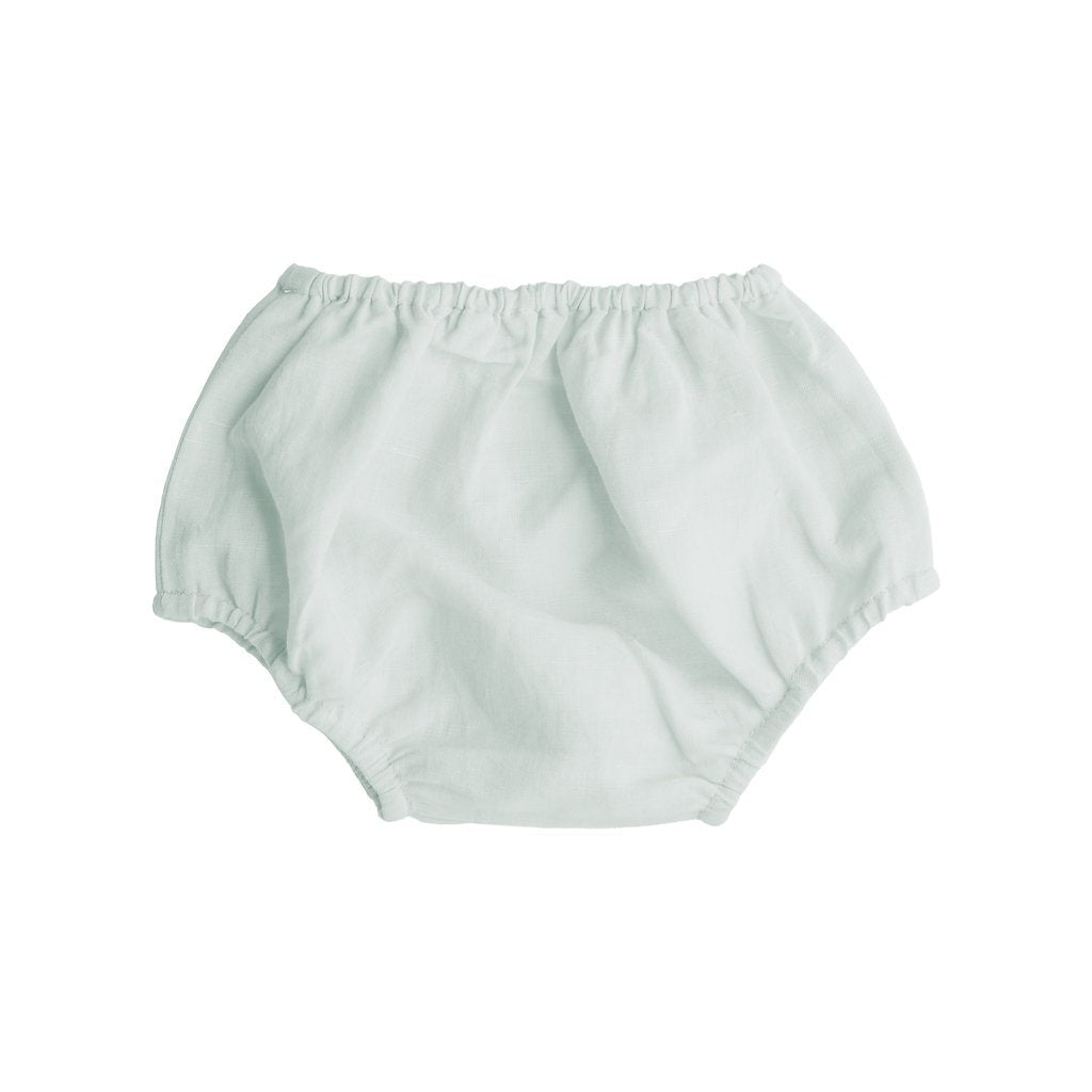 French Grey Linen Baby Bloomer