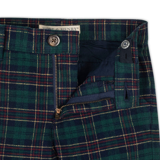 Organic Brushed Suit Pant