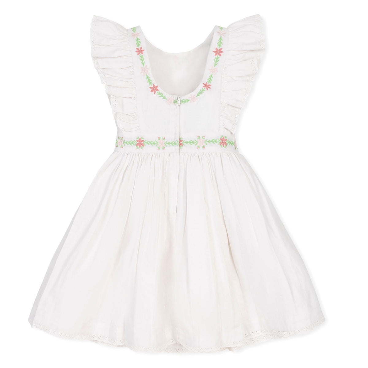 Linen Ruffle Jumper