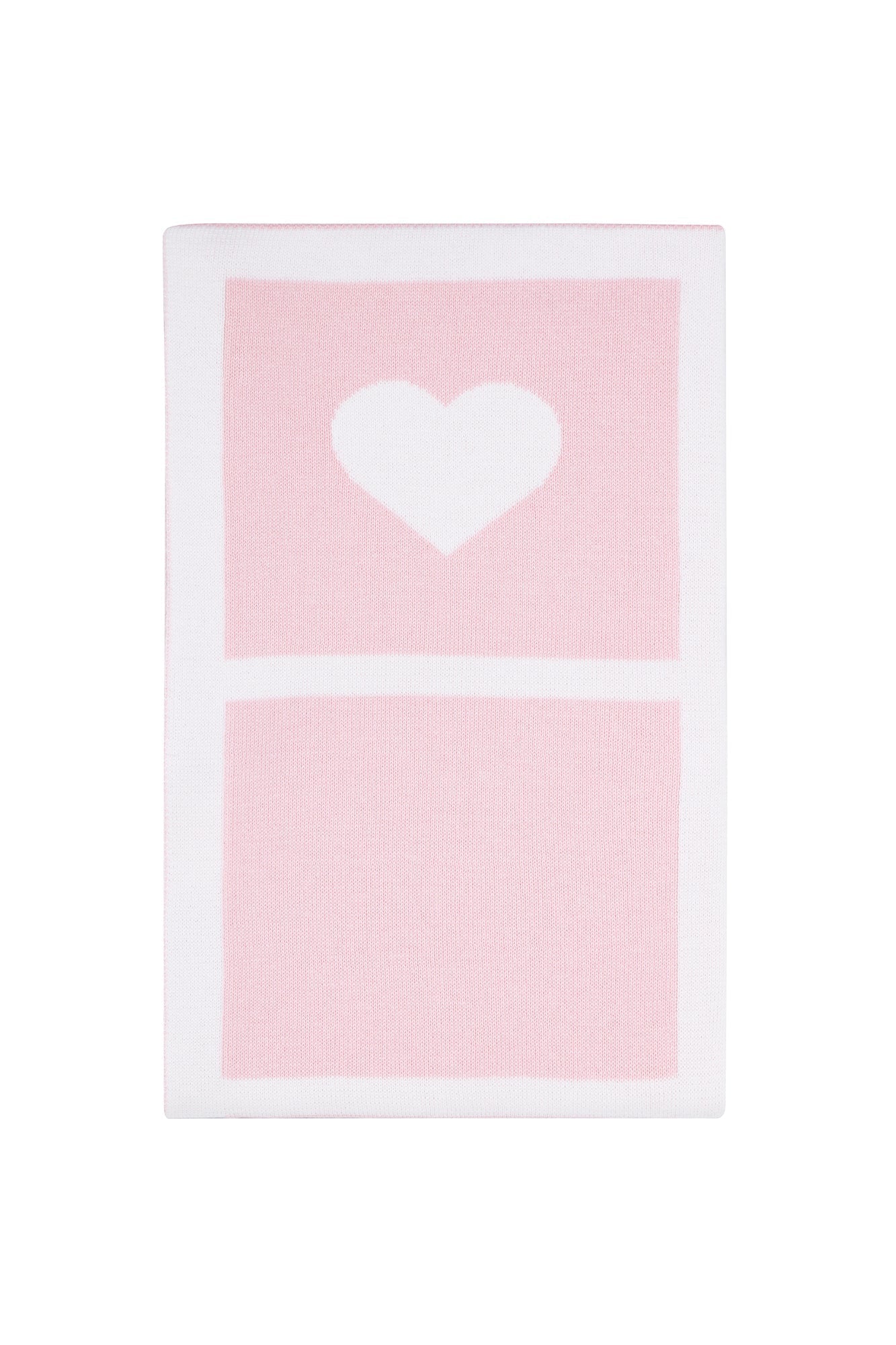 Heart Knit Blanket