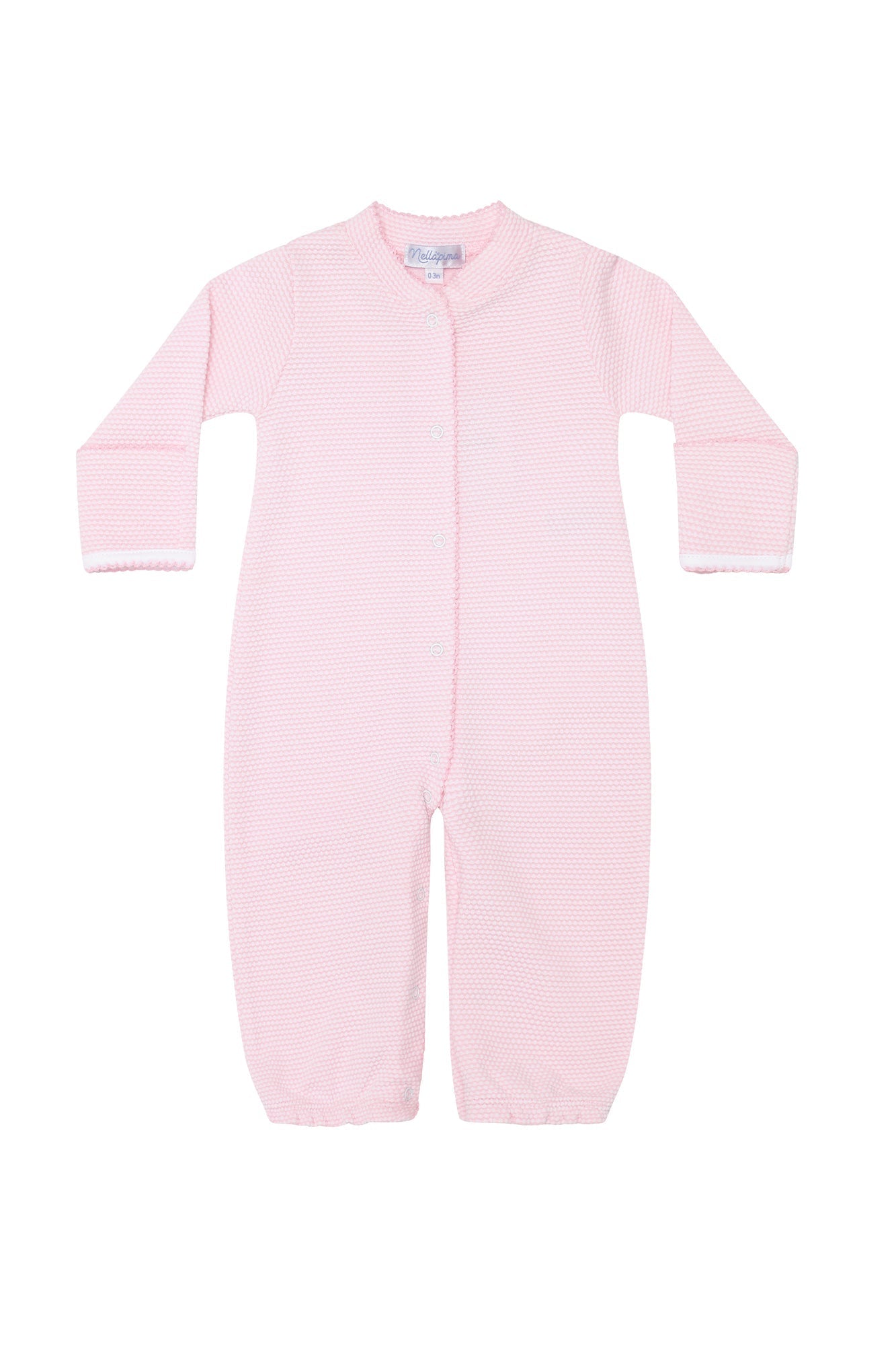 Pink Bubble Converter Pima Cotton Gown