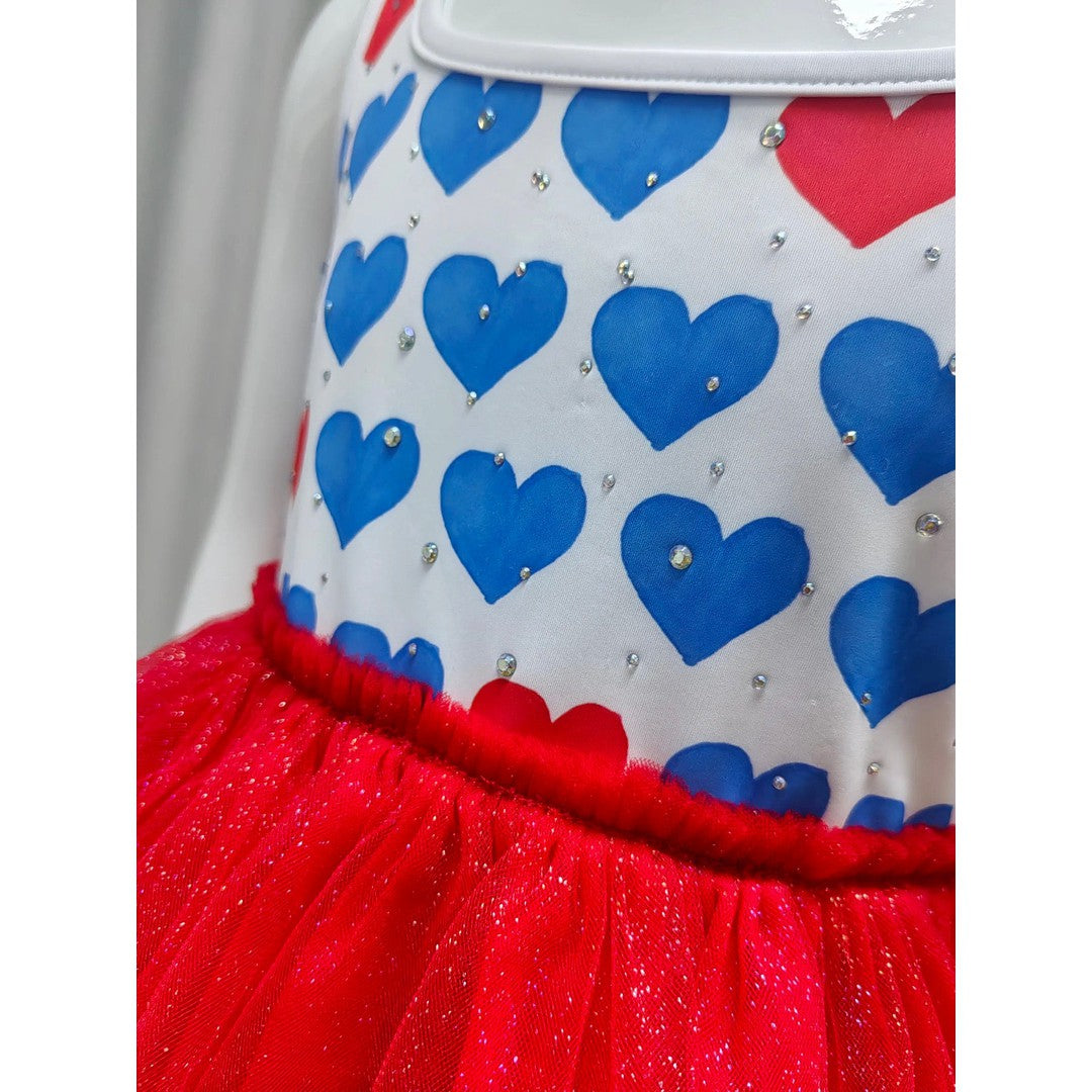 Sparkly 4th of July Tulle Dress