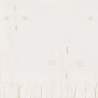 Anna Baby Romper White Eyelet
