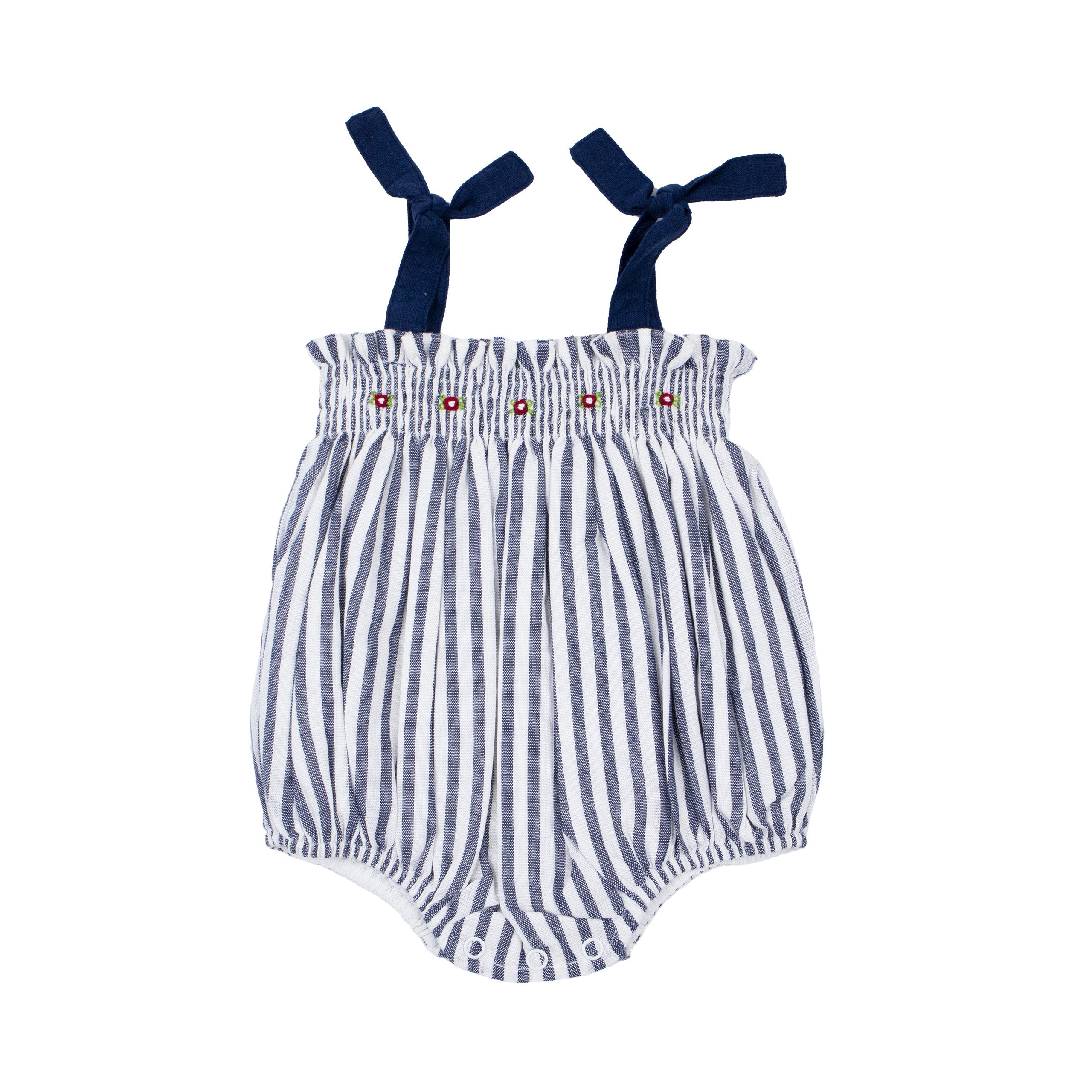 Carmen Linen Bubble Romper