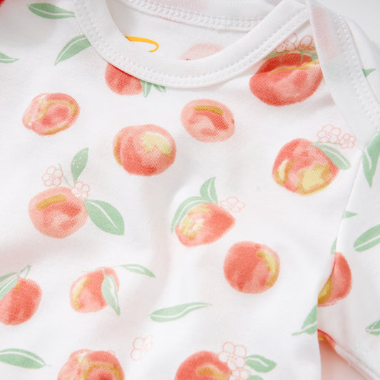 Summer Peaches – Baby Romper
