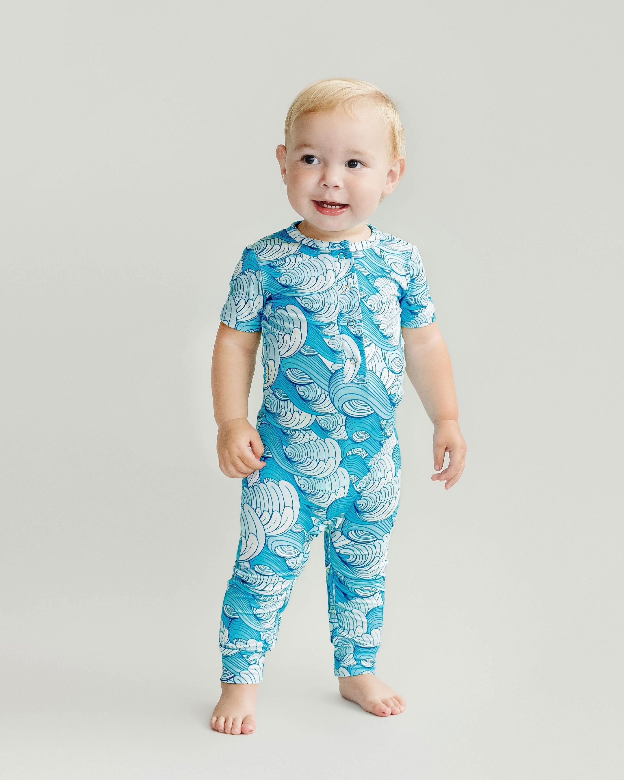 Boys Delmar Bamboo Jumpsuit