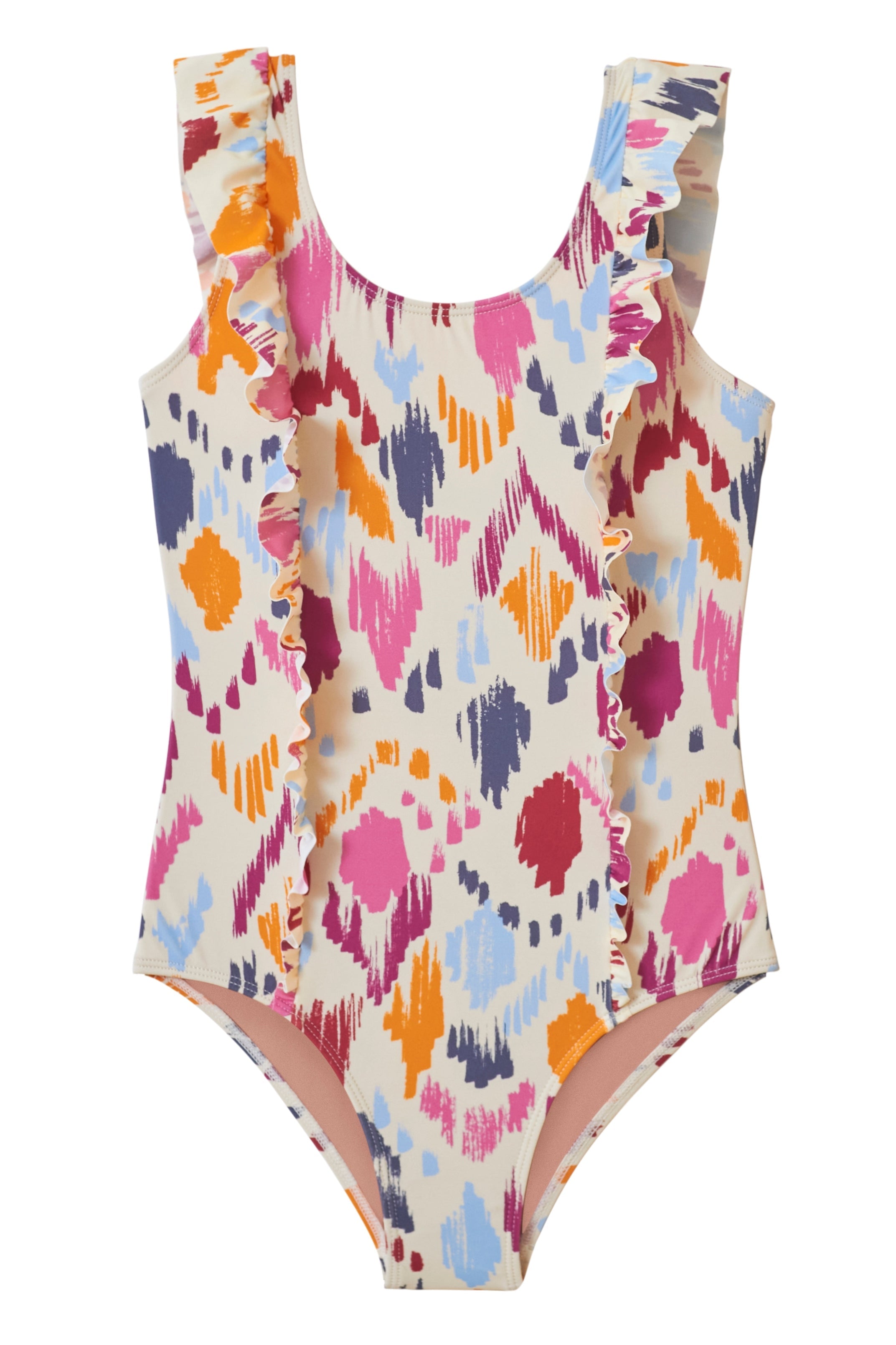 Little Adriana Ruffle One-Piece Swimsuit