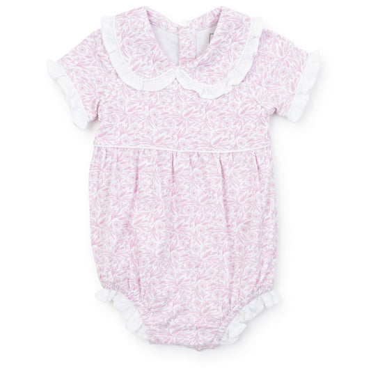 Baby Girls' Council Pima Cotton Bubble - Pretty Pink Blooms