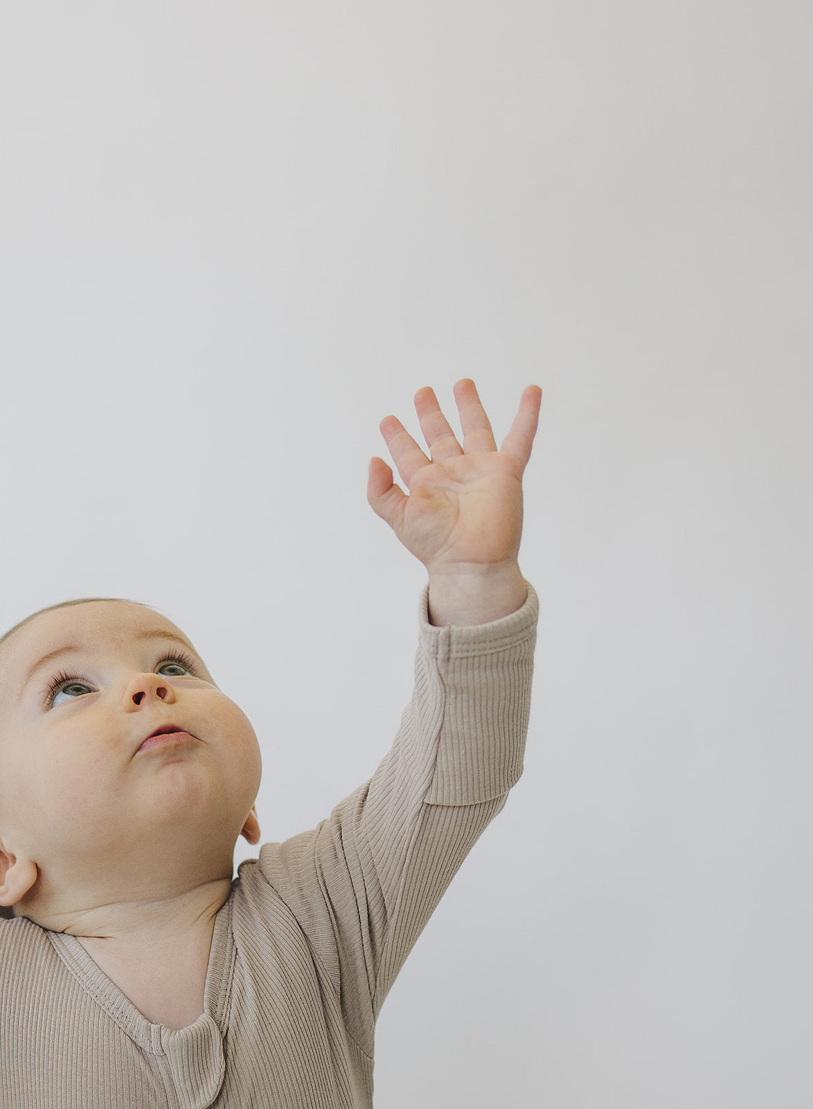 Oatmeal Organic Cotton Zipper Pajamas