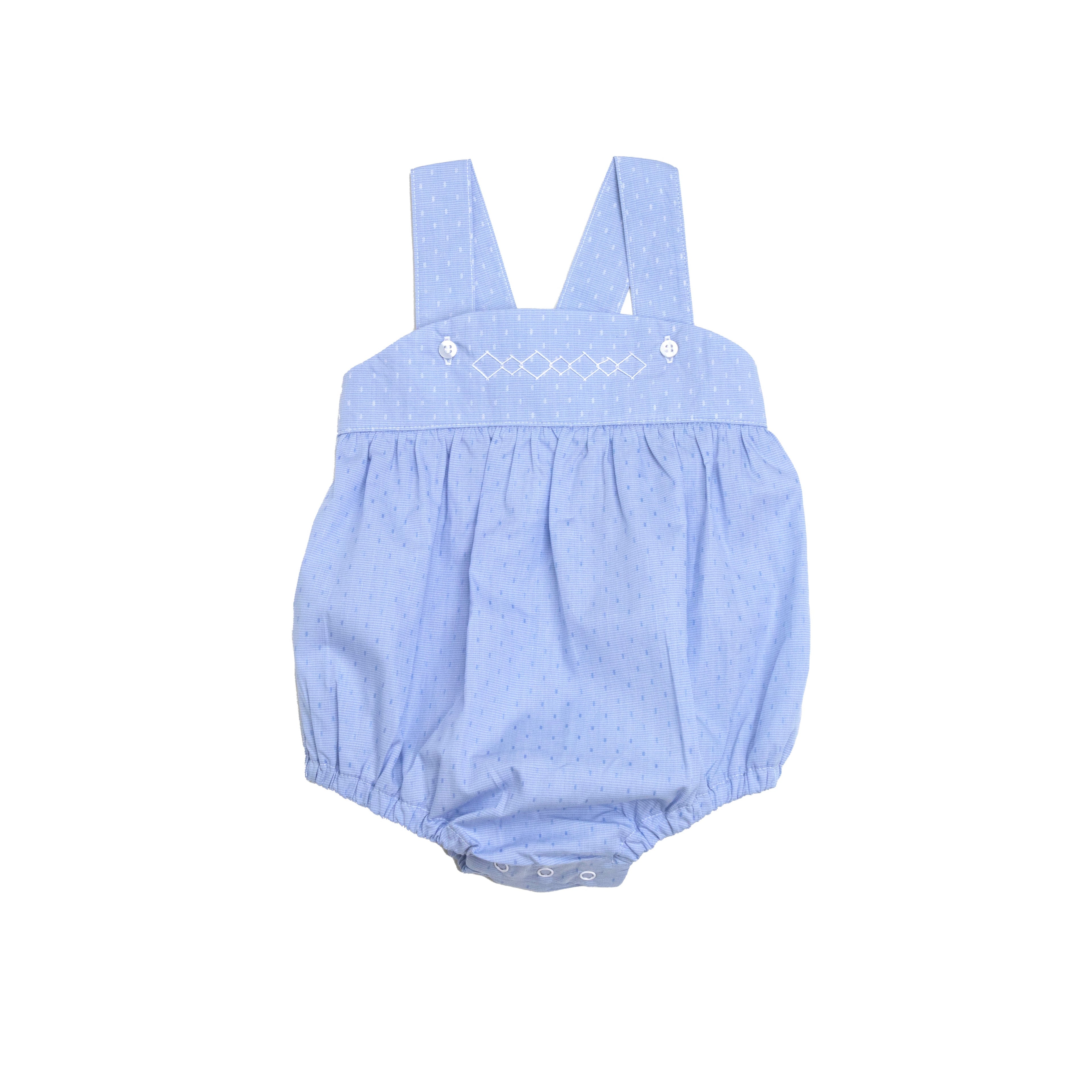 Baby Girl Oli Pima Cotton Bubble