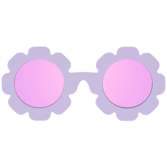 Irresistible Iris Flower I Polarized Lavender Mirrored Lenses