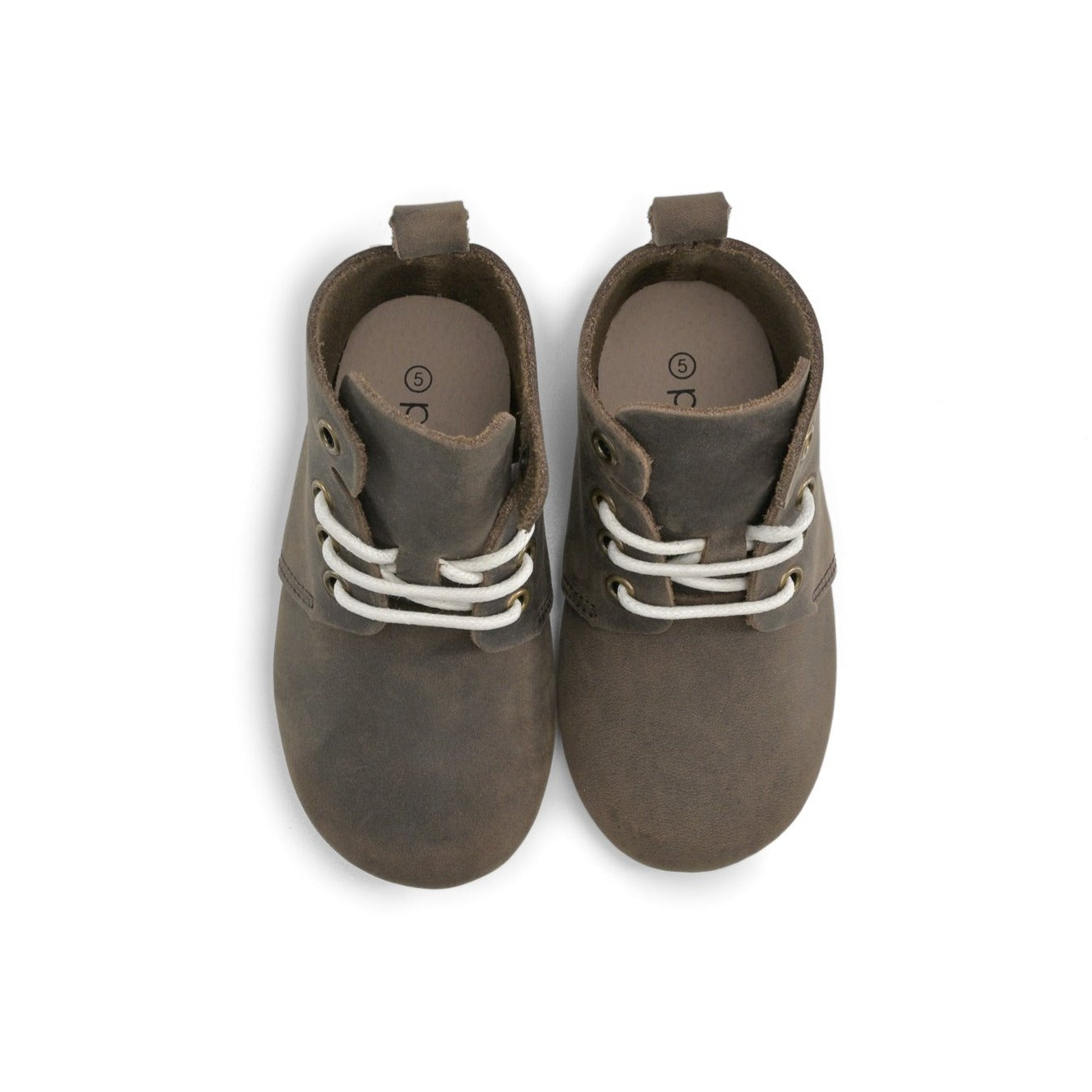 Hamilton - High Top Oxfords Shoe - Hard Sole