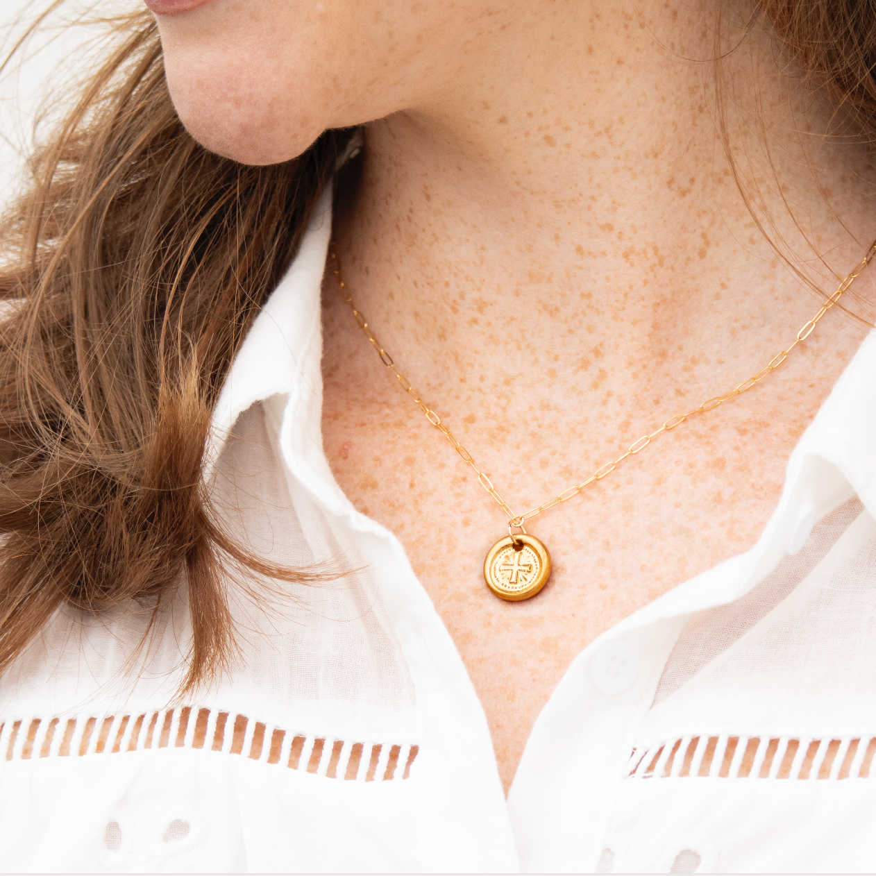 Be Strong & Courageous - Necklace