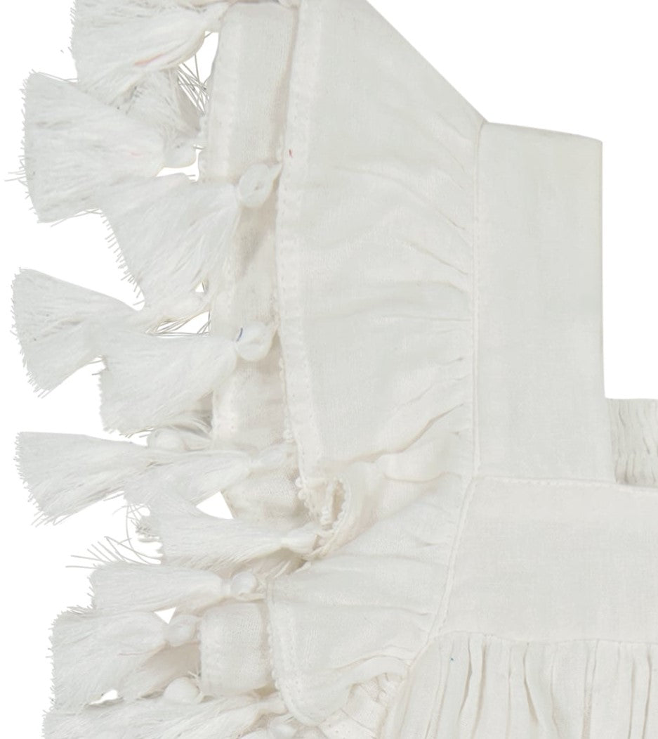 Serena Girls Tassel Dress Blue Ombre