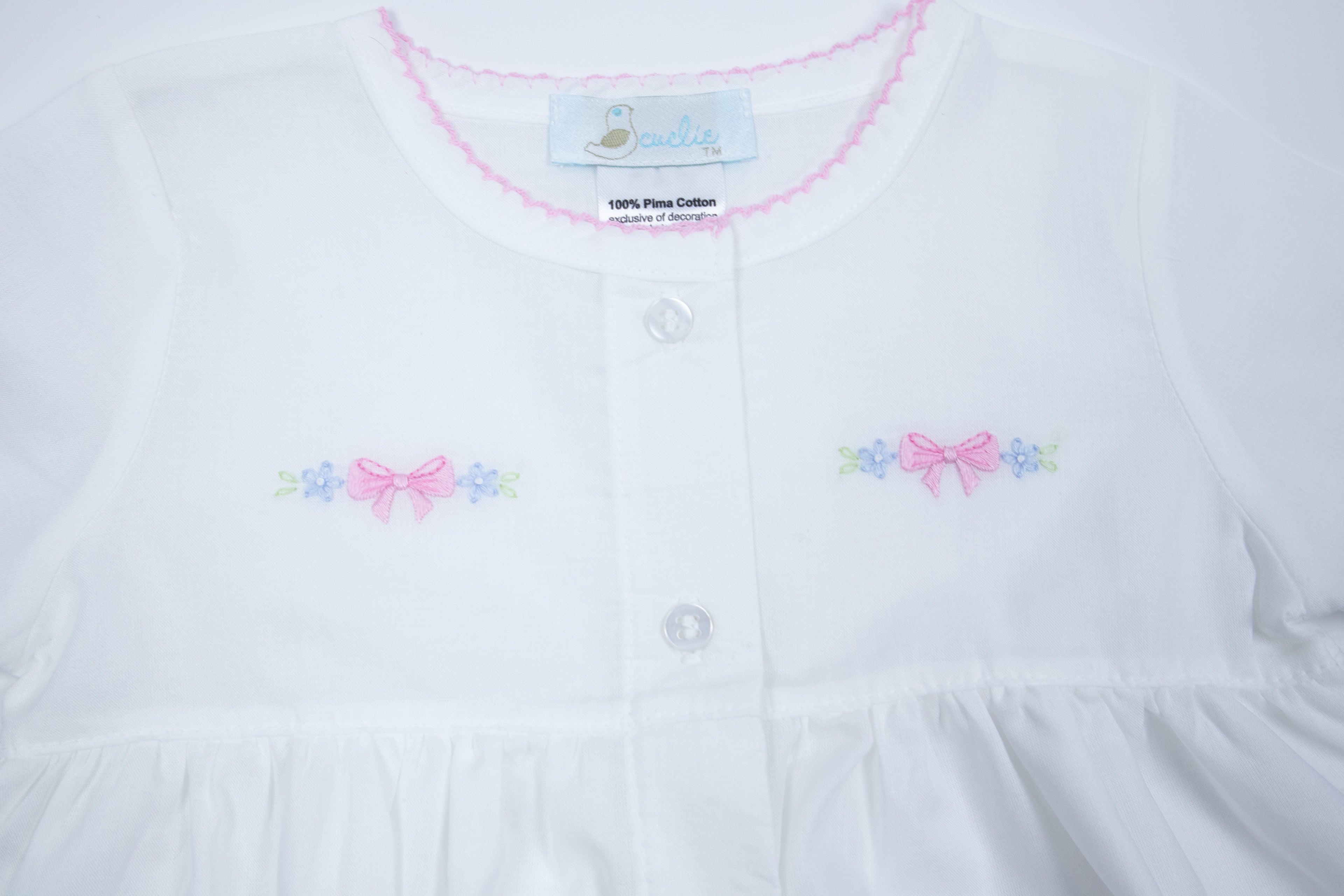 Delicate Pima Cotton Batiste Diaper Set