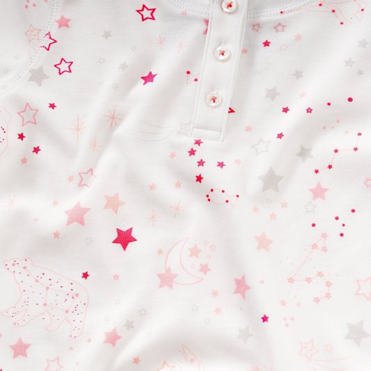 Stars & constellation Pink Pajamas