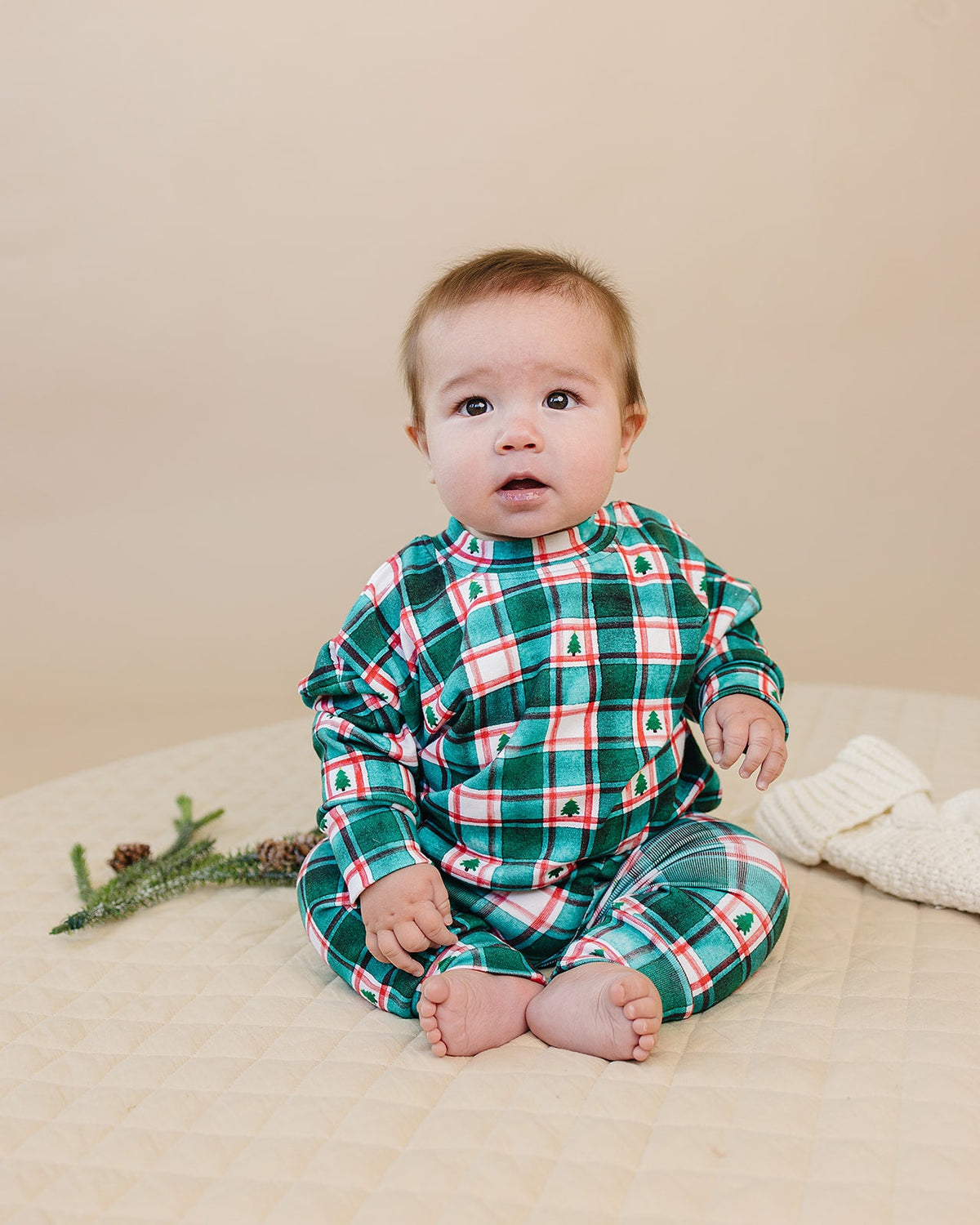 Jogger Set | Winter Plaid