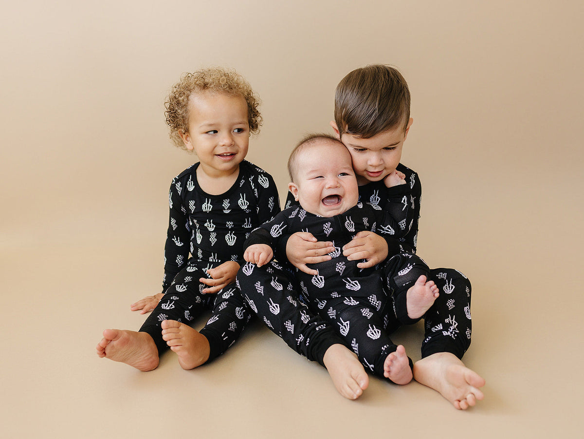 Bamboo Zip Romper | Skelly Vibes