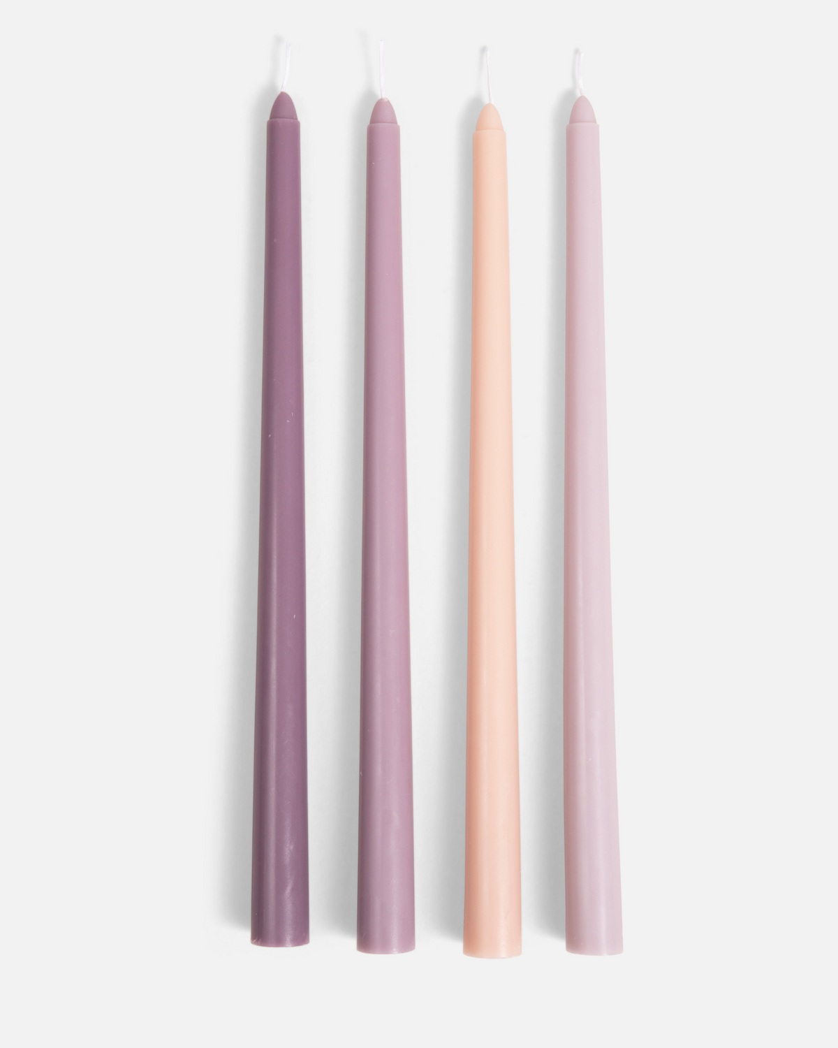 Muted Advent Candles