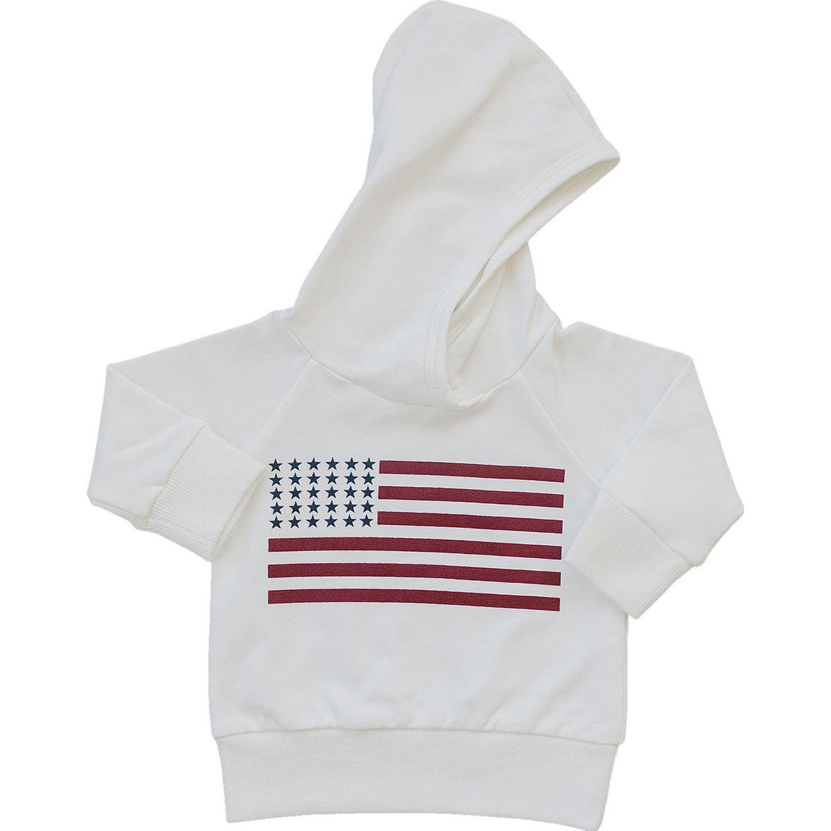 American Flag Hoodie - Blissfully Lavender BoutiqueMebie Baby