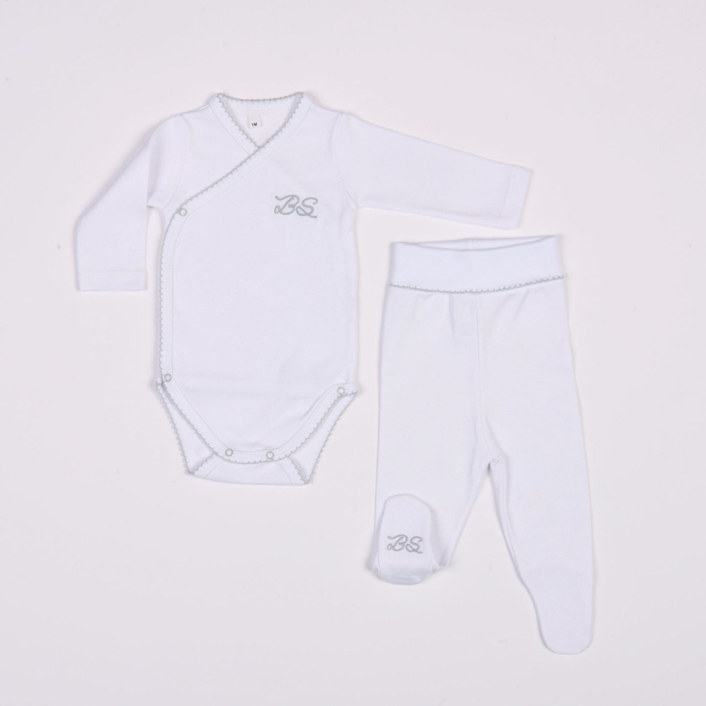 Bebe Sweeny Essentials | Boys Grey Cardigan & Leggings Set (5)