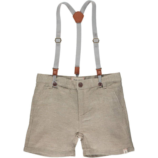 Boys Captain Shorts with Suspenders - Blissfully Lavender BoutiqueMe & Henry