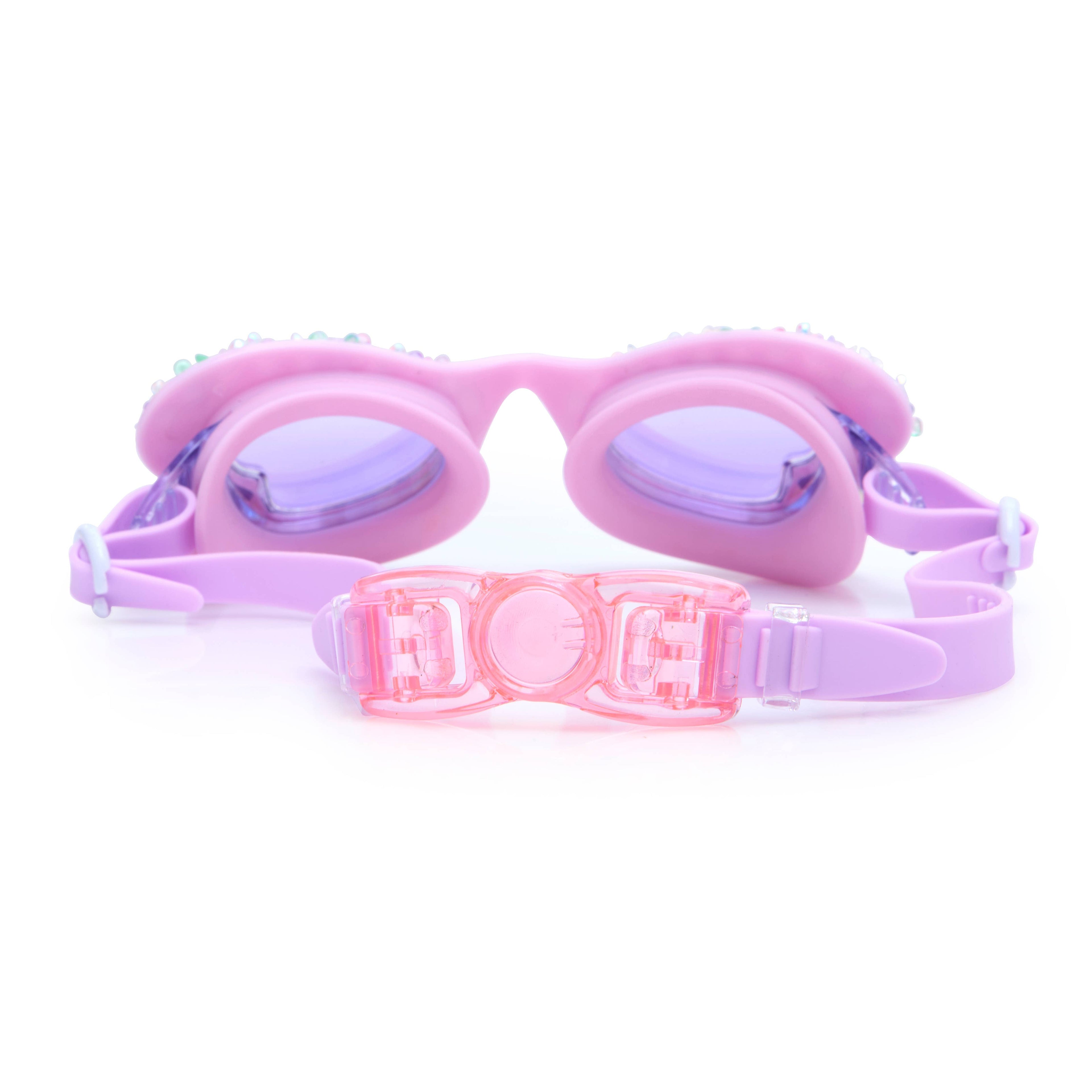 Purple Butterfly Swim Goggles