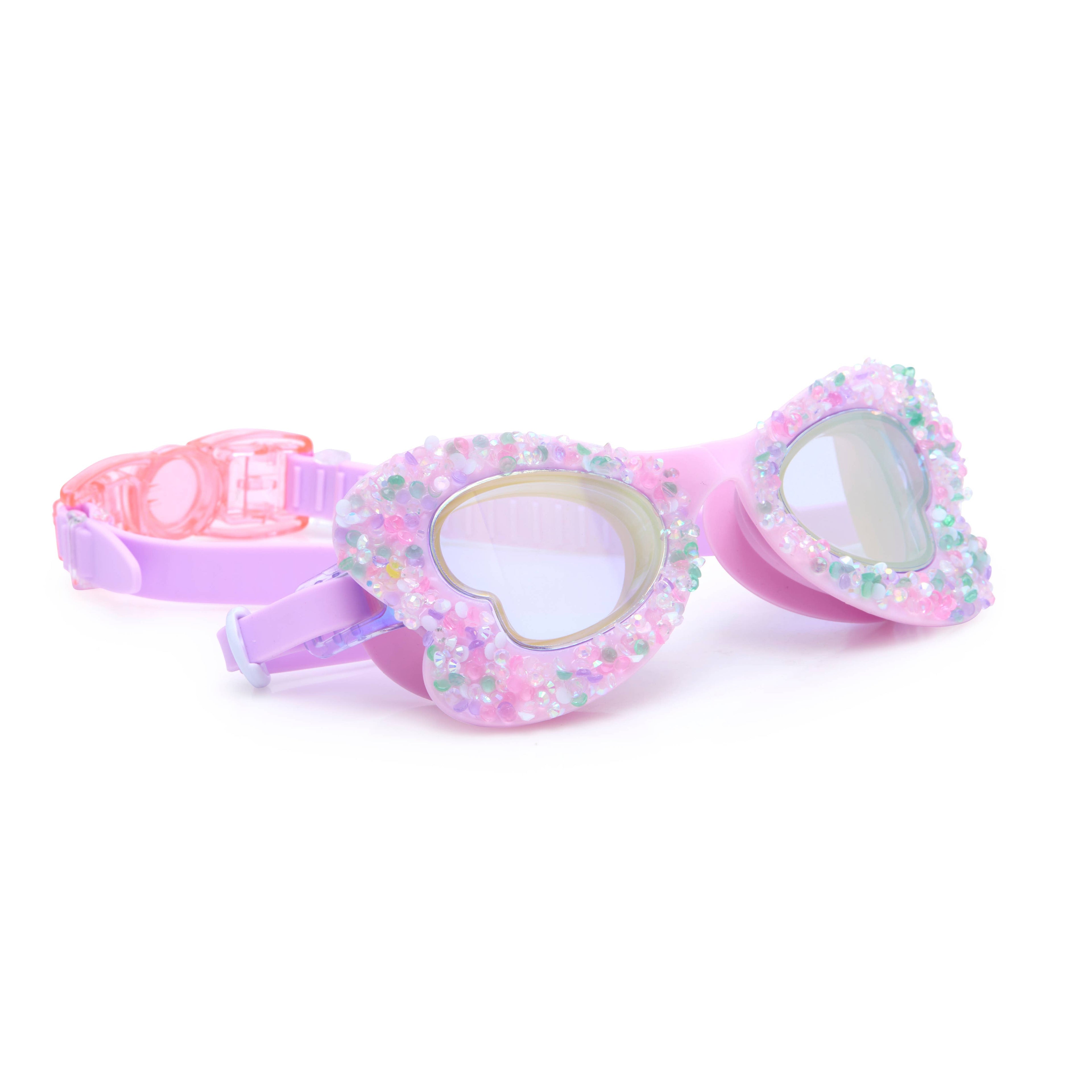 Purple Butterfly Swim Goggles