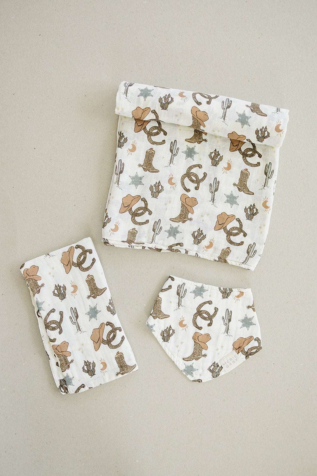 Classic Muslin Bib - Blissfully Lavender BoutiqueMebie Baby
