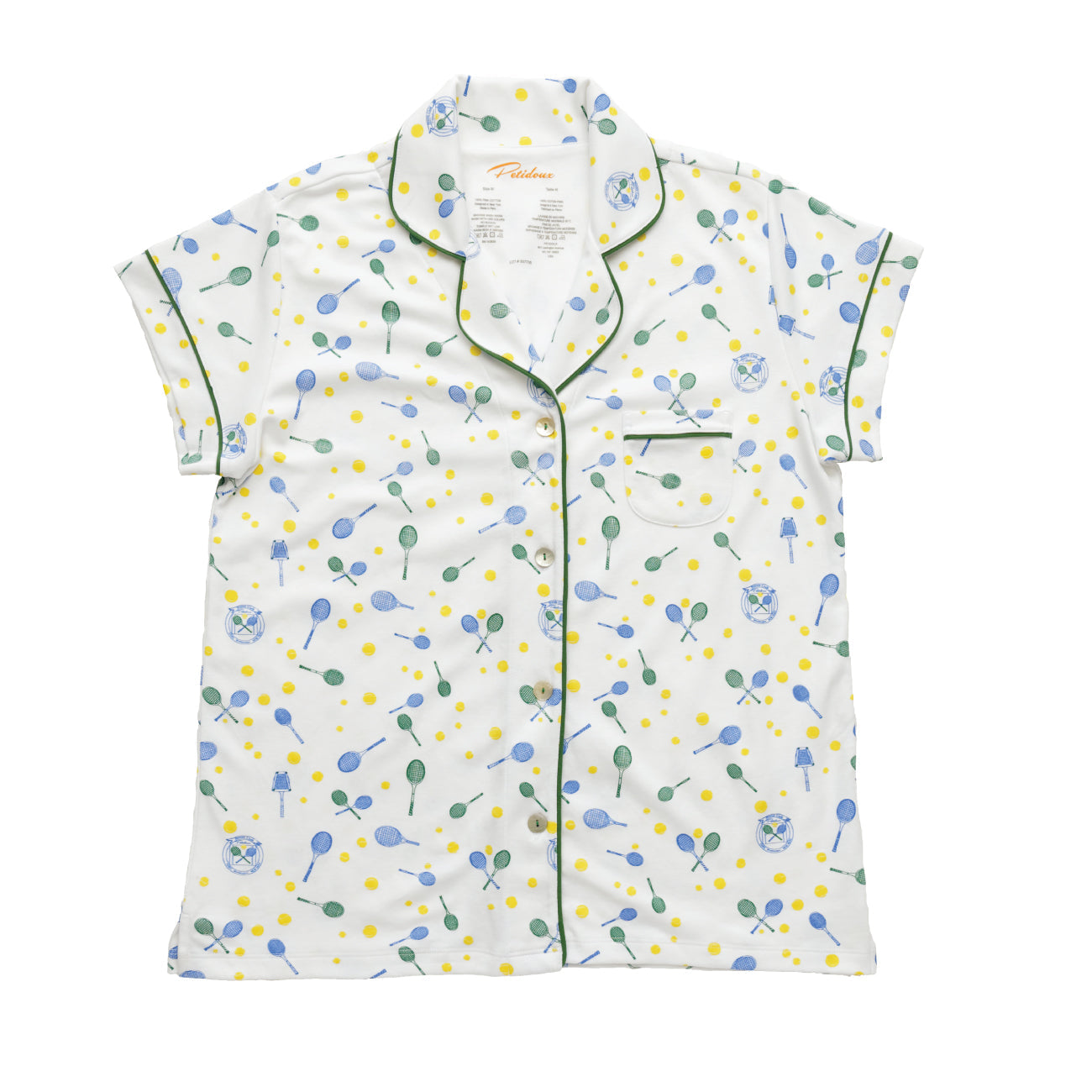 Fifteen Love Tennis Women's Pima Cotton Pajama Set