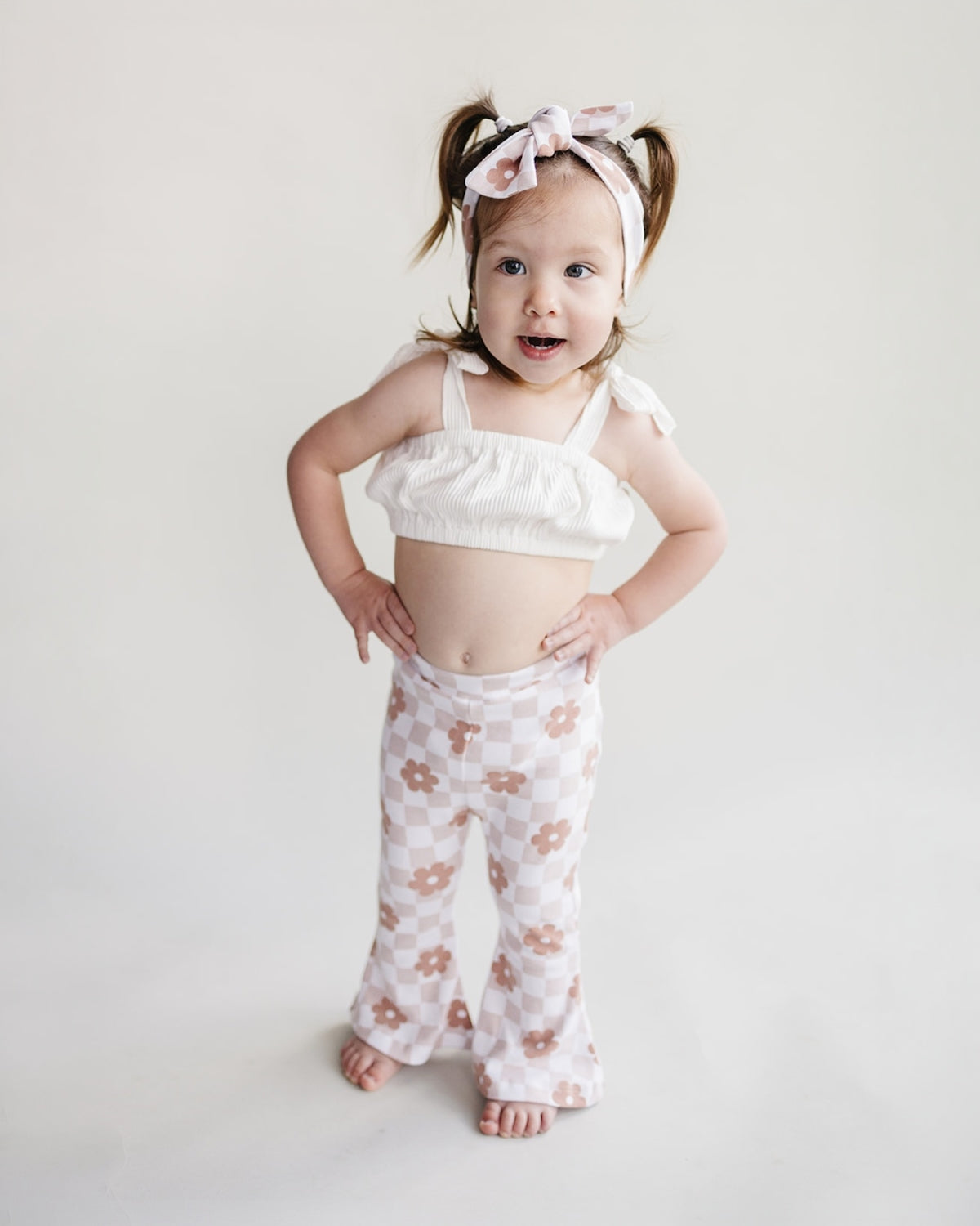 Flare Set | Latte Daisy