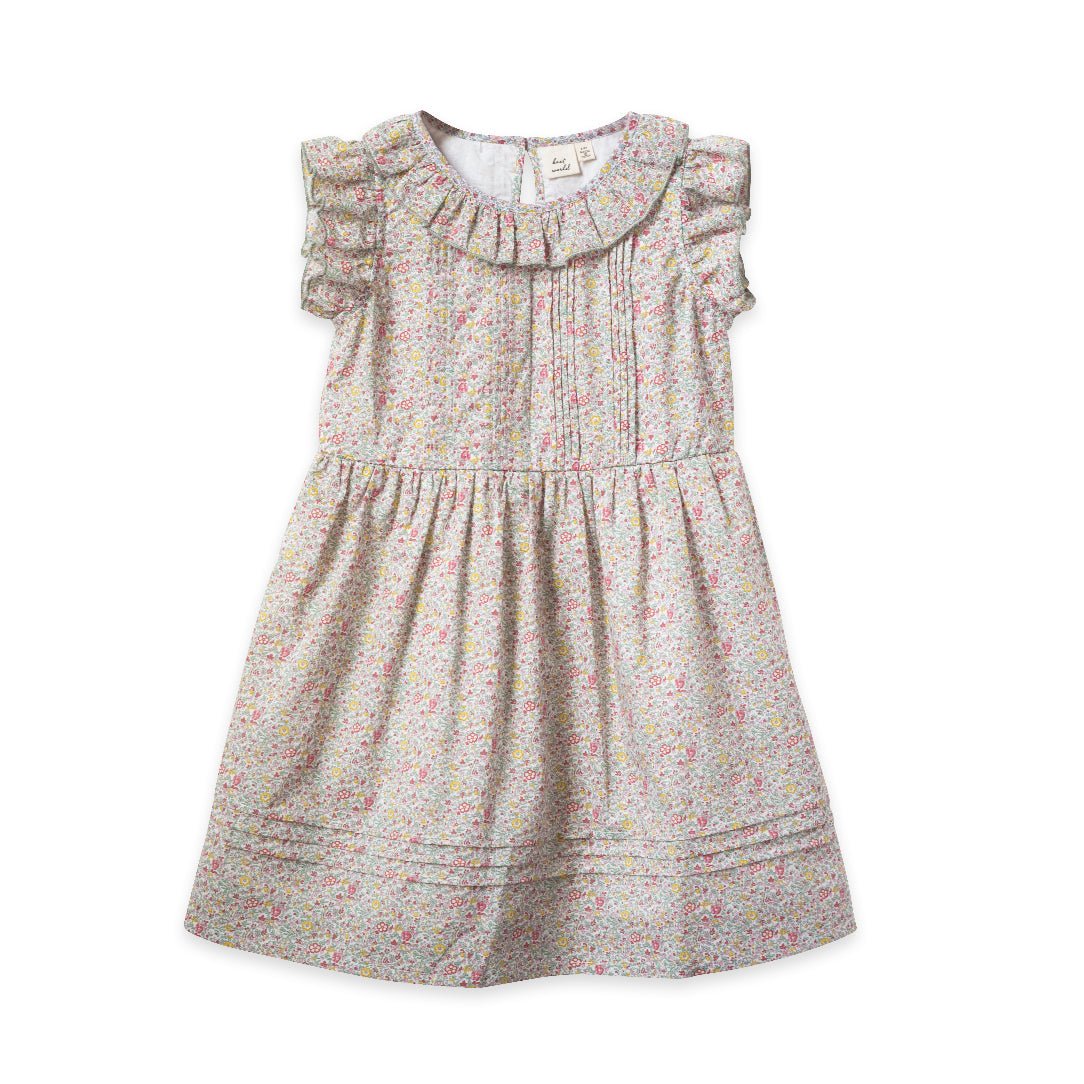 Girls Meadow Floral Ana Dress - Blissfully Lavender BoutiqueBeet World