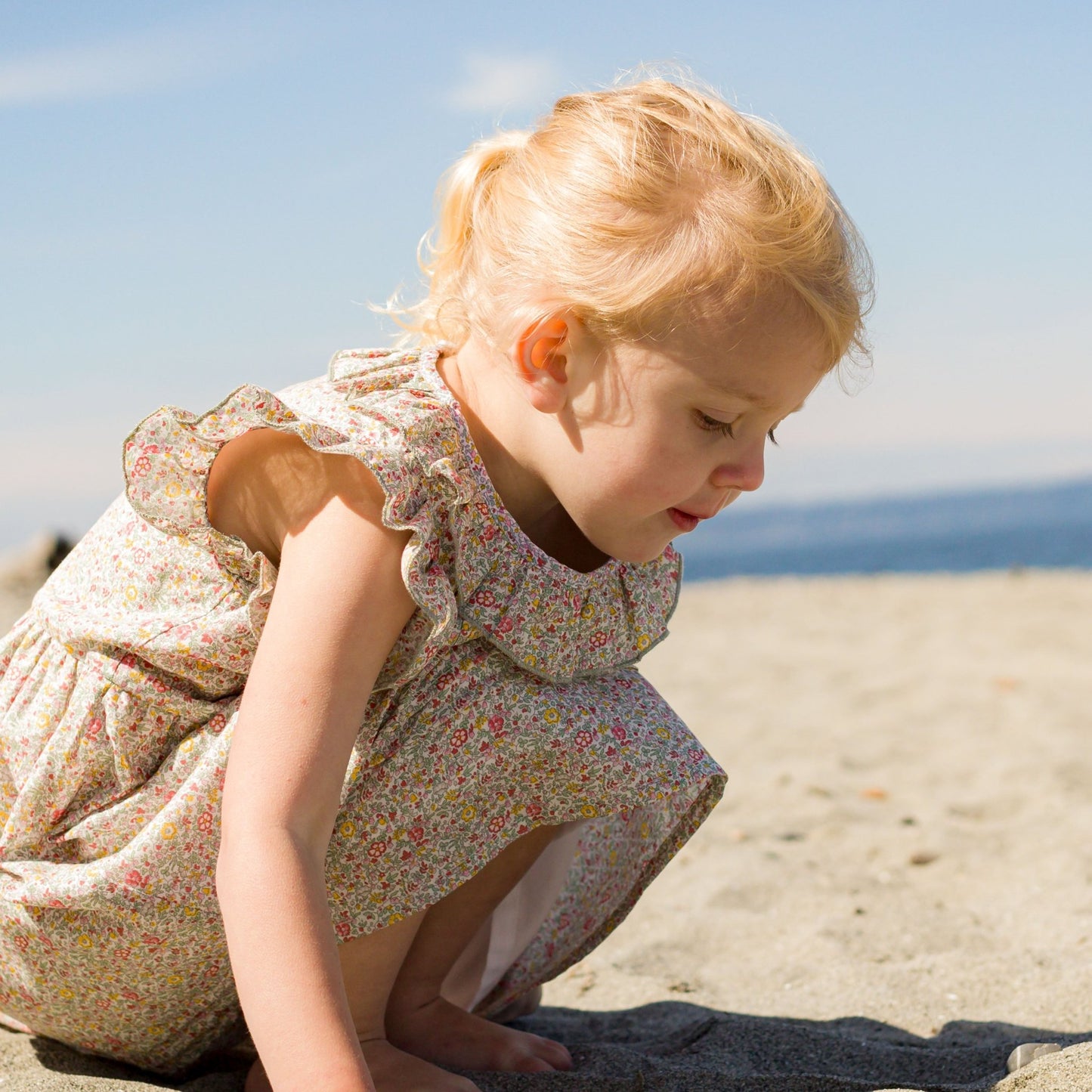 Girls Meadow Floral Ana Dress - Blissfully Lavender BoutiqueBeet World