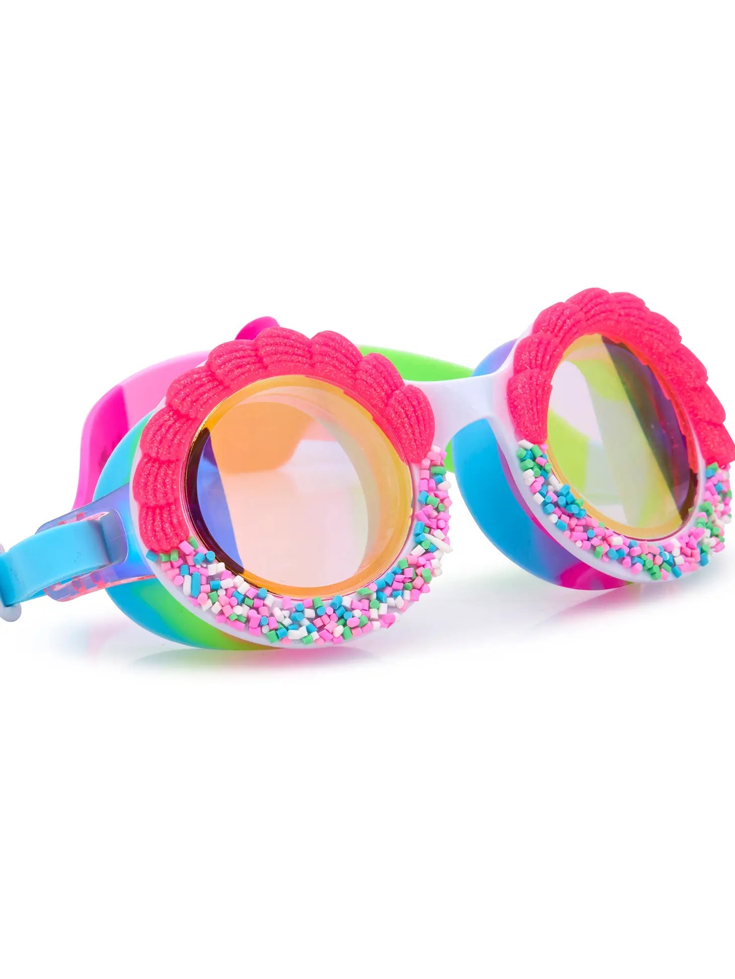 Girls Pink Frosting & Sprinkles Swim Goggles - Blissfully Lavender BoutiqueStella Cove