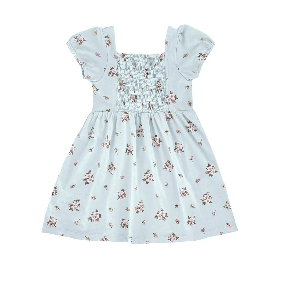 Glacier Floral Smocked Jersey Dress - Blissfully Lavender BoutiqueCity Mouse