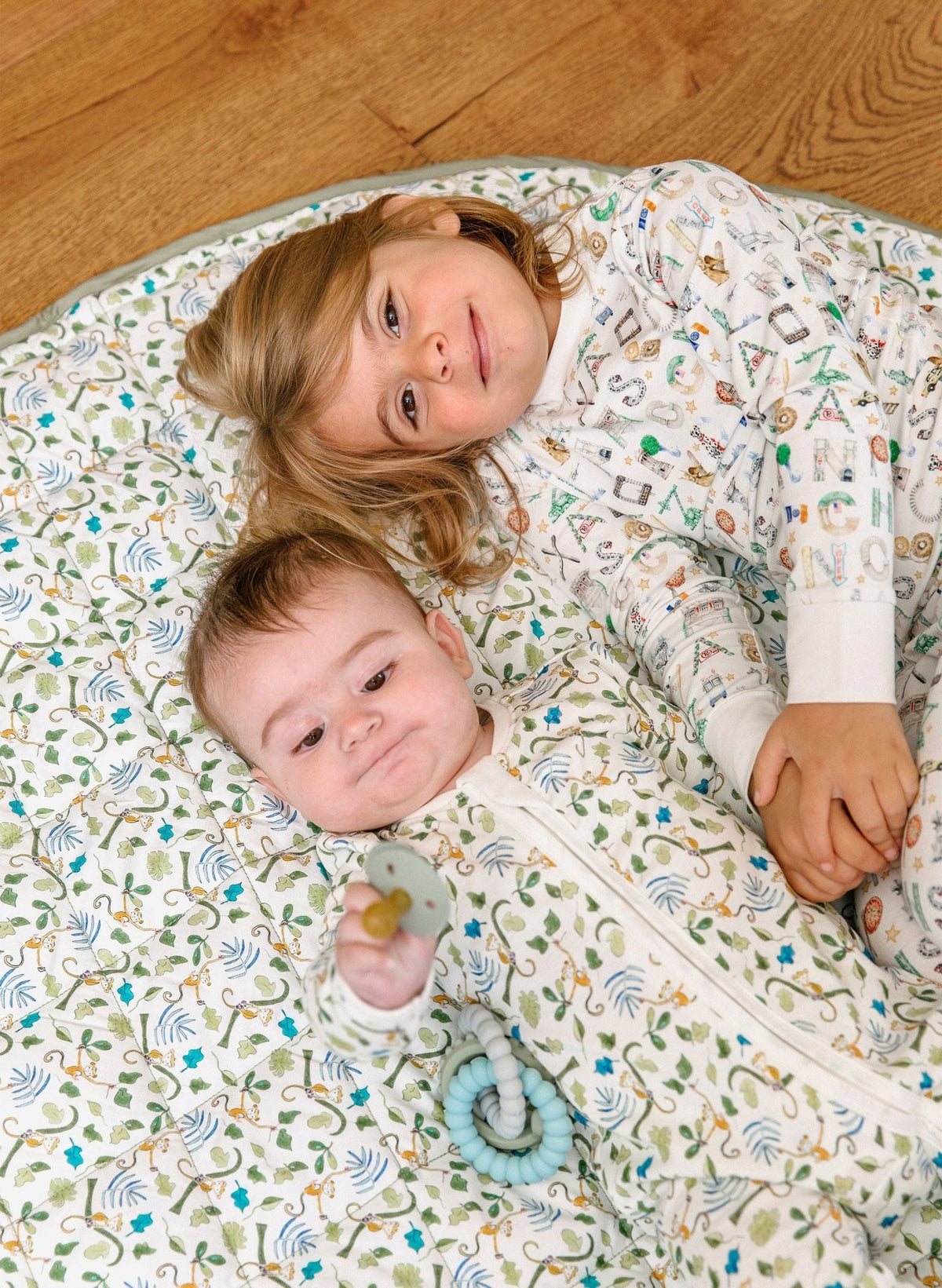 Happy Monkey Zipper Pajamas - Blissfully Lavender BoutiqueTimo & Violet