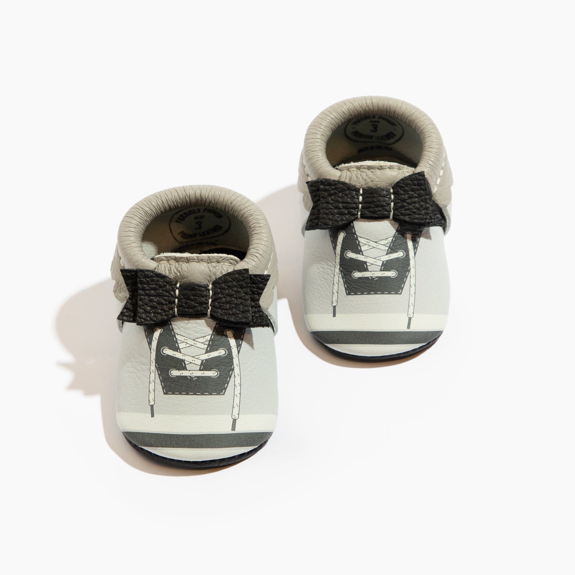 Ice Ice Baby Bow Baby Shoe - Blissfully Lavender BoutiqueFreshly Picked