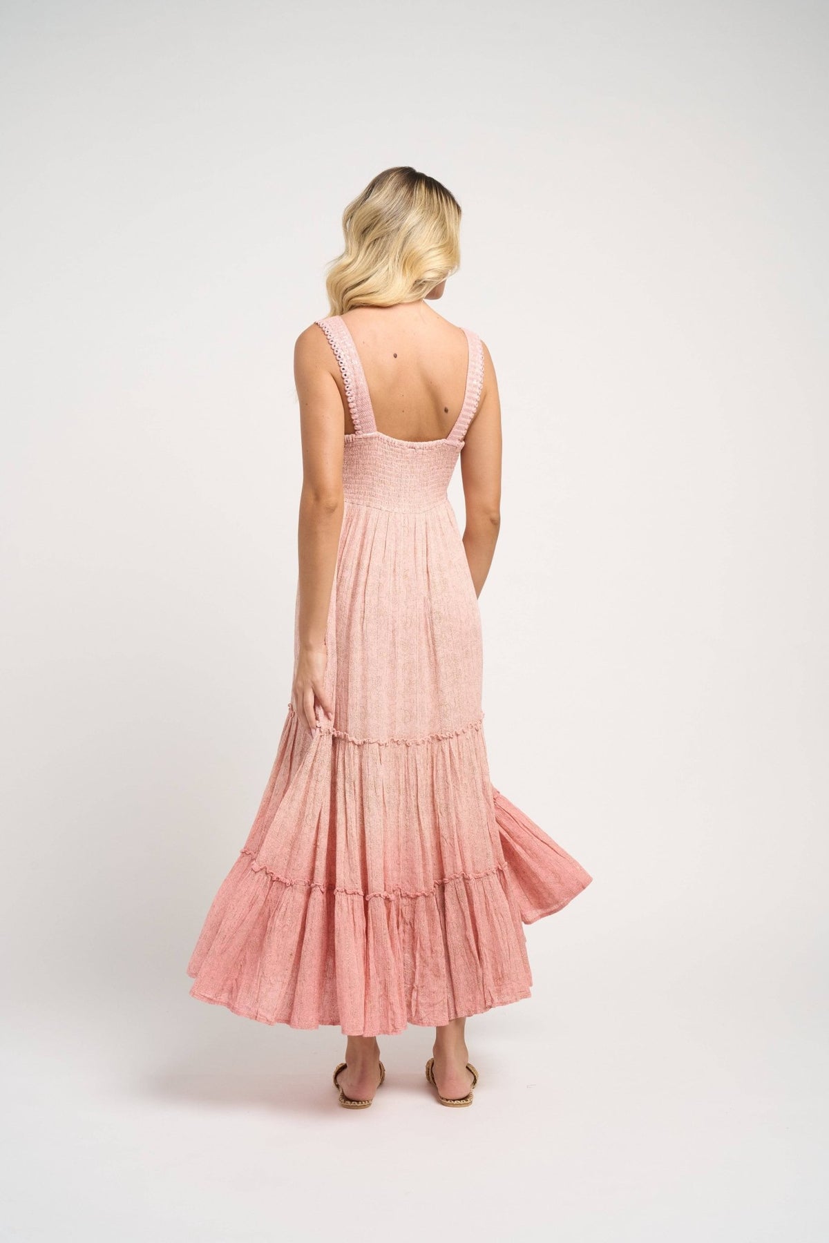 Lotus Dress Pink - Blissfully Lavender BoutiqueGuadalupe Design