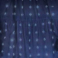 Giselle Women's Maxi Dress Navy Turquoise Swiss Dot
