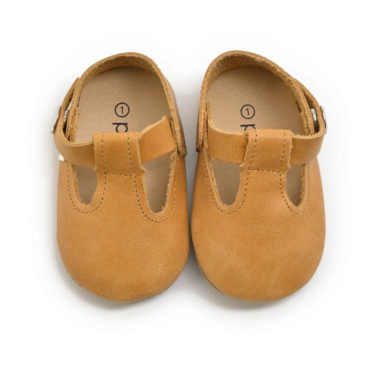 Natural - T - Strap Mary Jane - Soft Sole - Blissfully Lavender BoutiquePiper finn