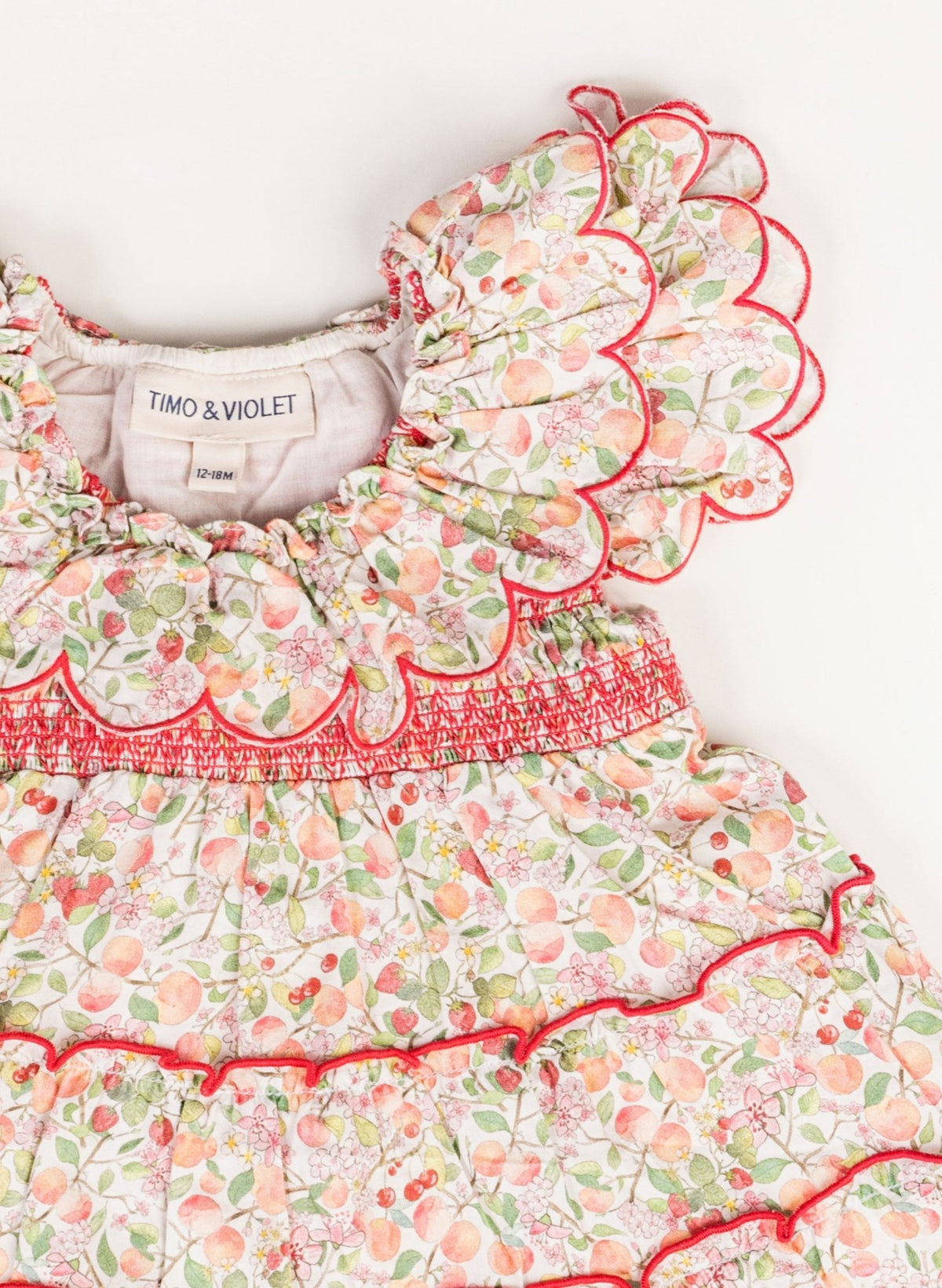Organic Mimi Smocked Dress - Blissfully Lavender BoutiqueTimo & Violet