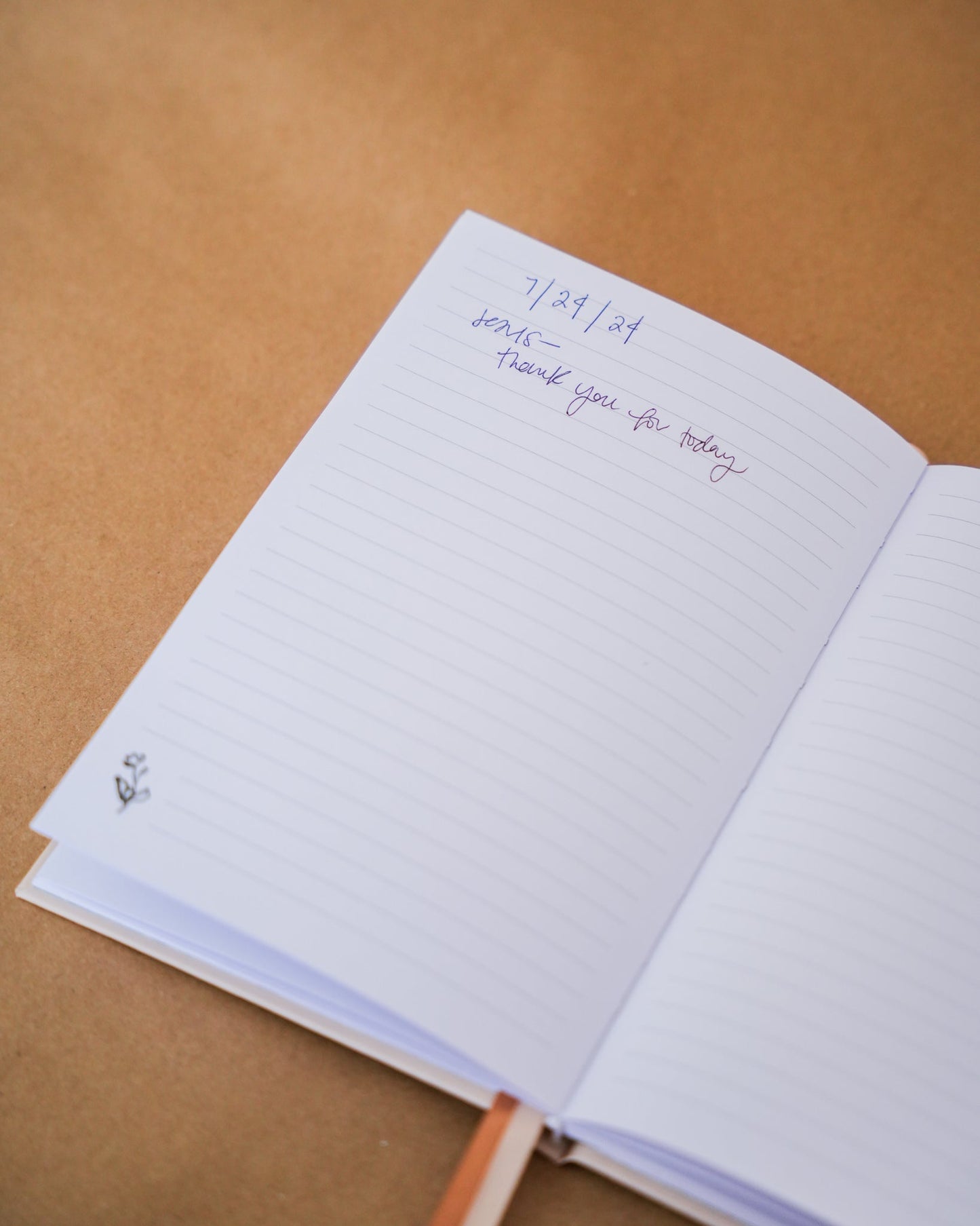 Pure in Heart Floral Prayer Journal