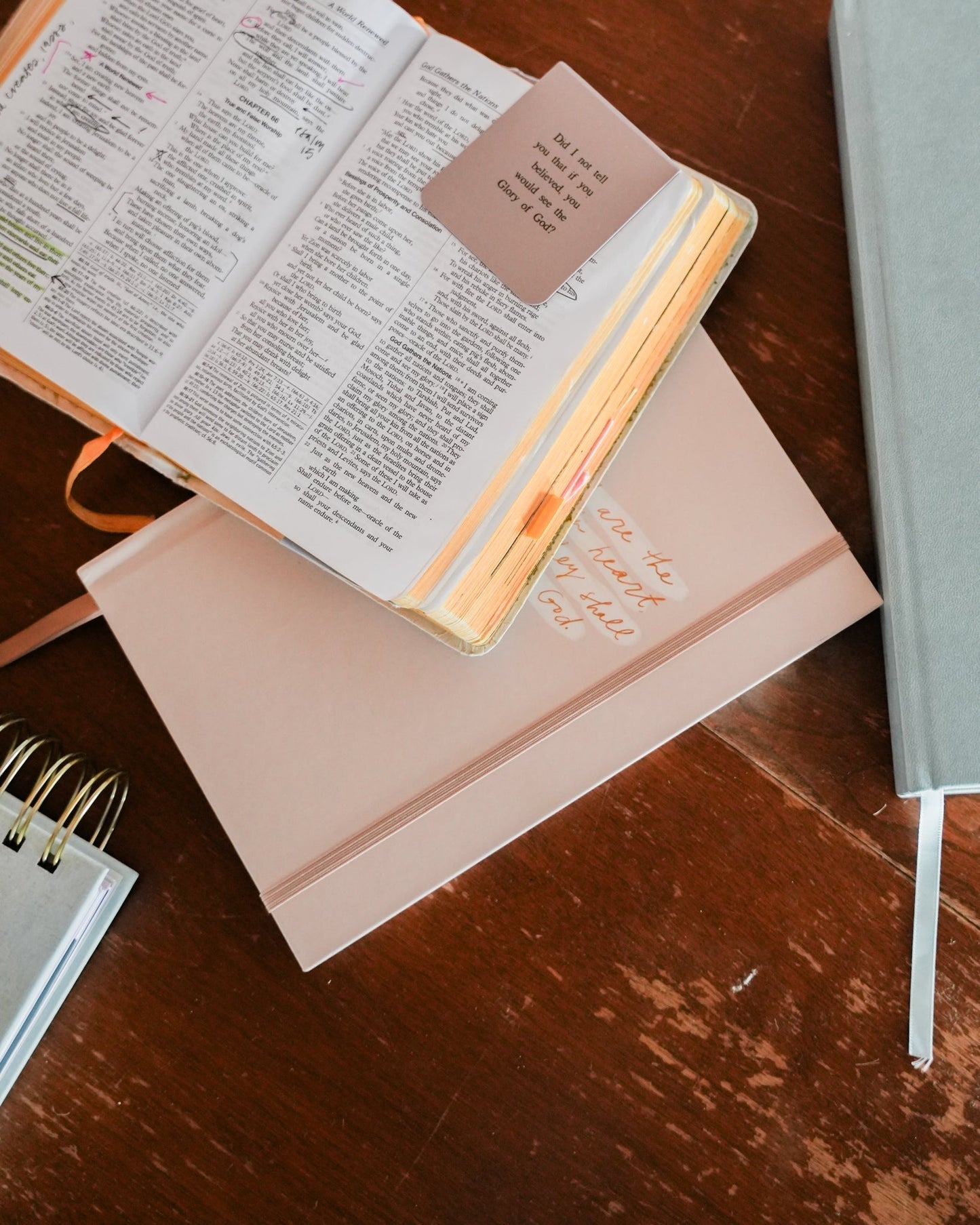 Pure in Heart Floral Prayer Journal