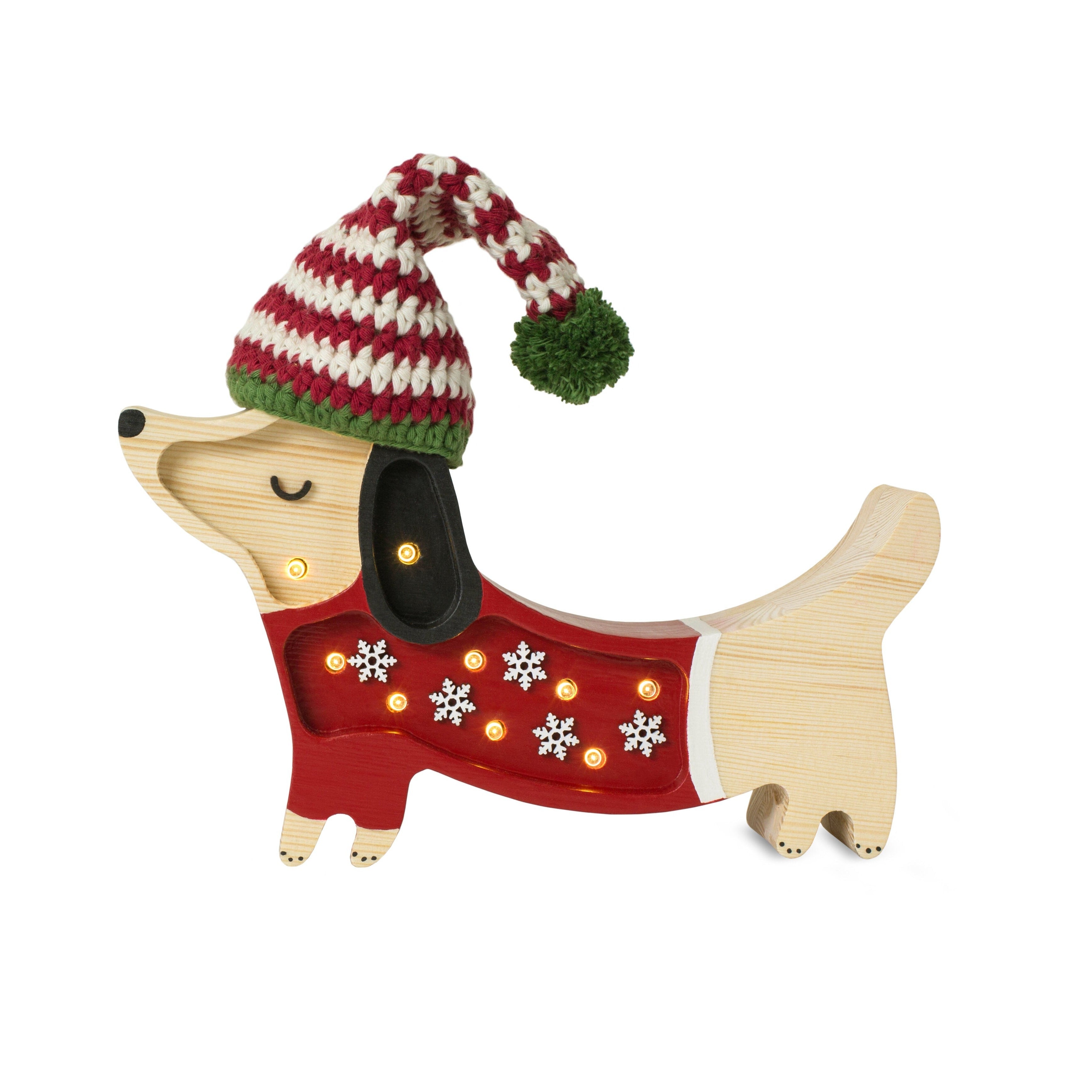 Little Lights Mini Holiday Puppy Lamp (Limited Edition)