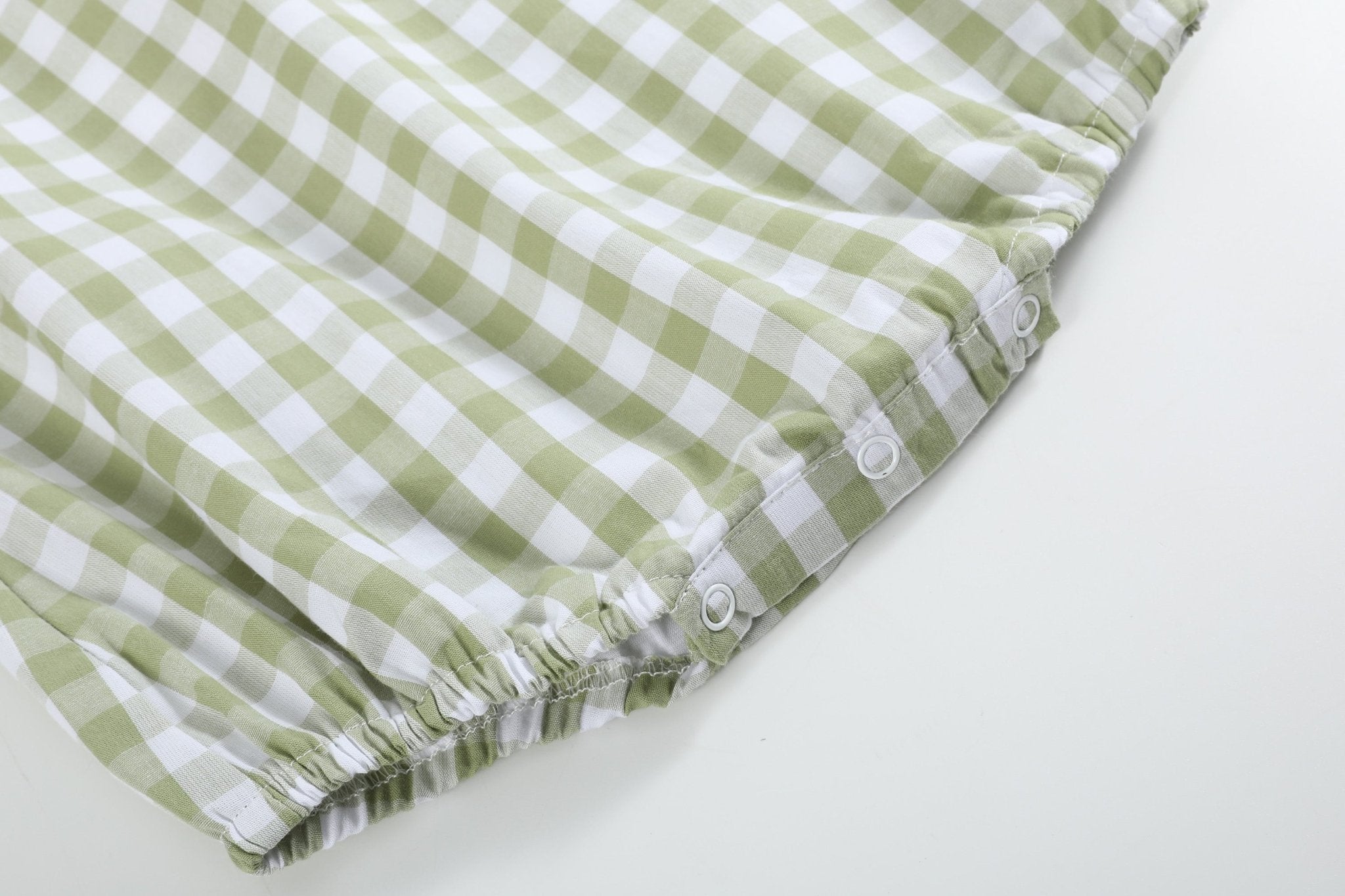 Sage Green Baby Bubble Romper
