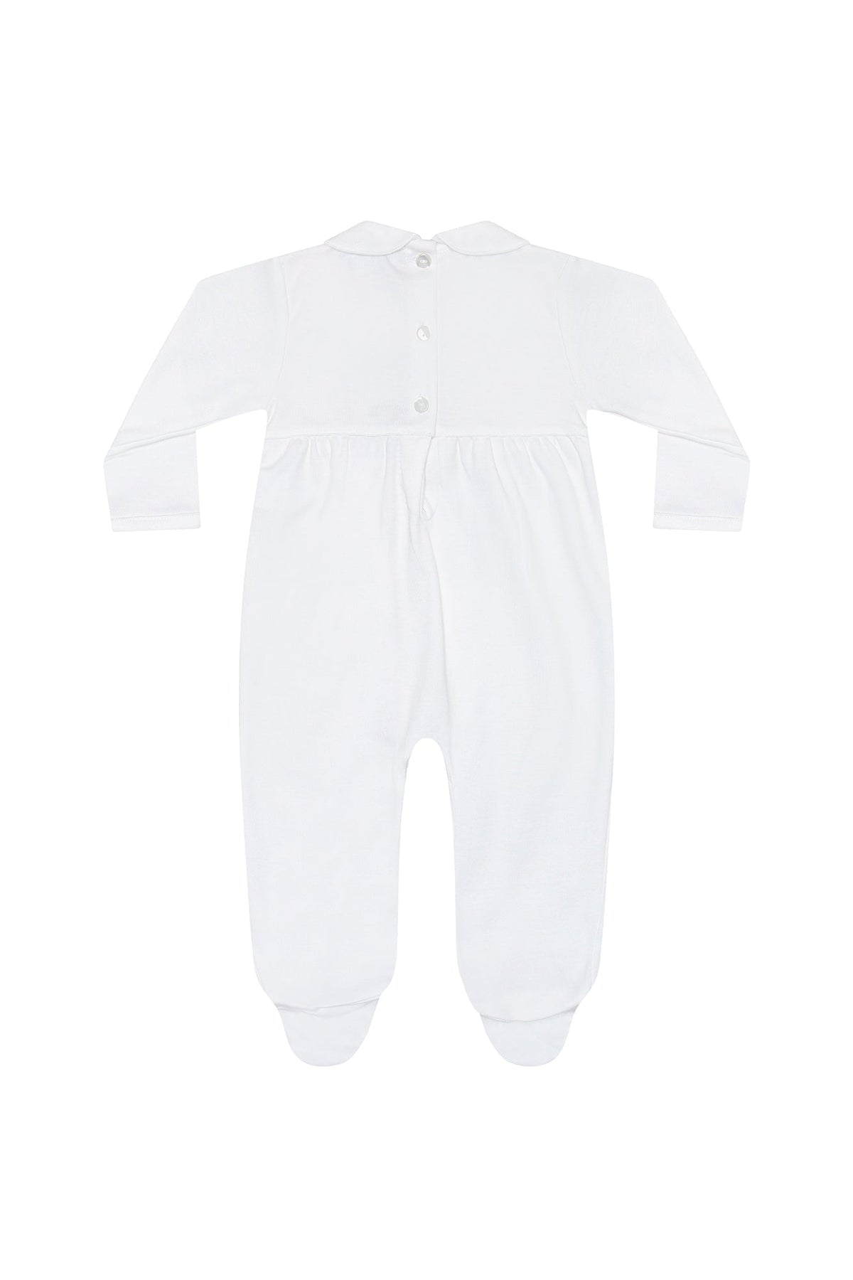 Signature Smocked Girls Footie