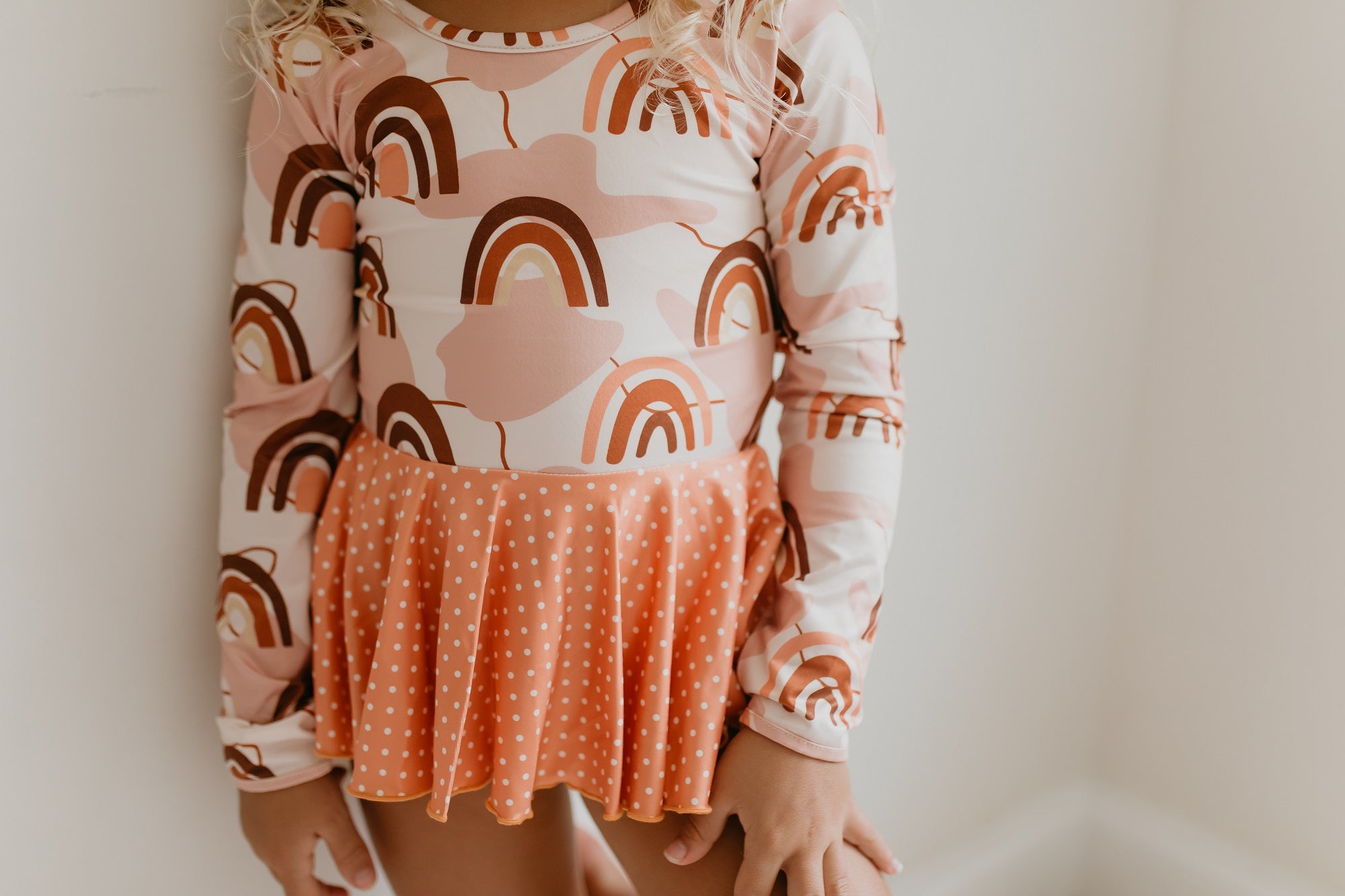 Sunset Rainbow Skirted Leotard - Blissfully Lavender BoutiqueOopsie Daisy