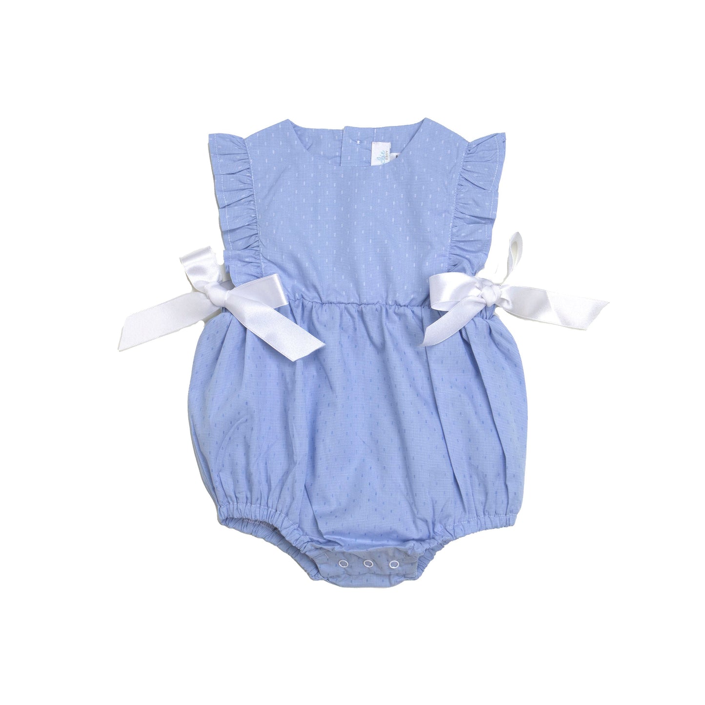 Baby Girls Anto Pima Cotton Bubble Romper